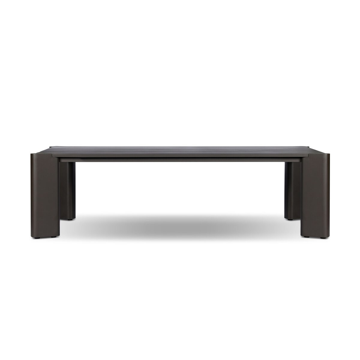 Four Hands Furniture Soho Outdoor Metal Dining Table-106-Bronze 251345-001