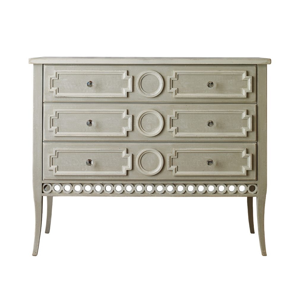Habersham Furniture Provence 3 Drawer Chest 01-1752