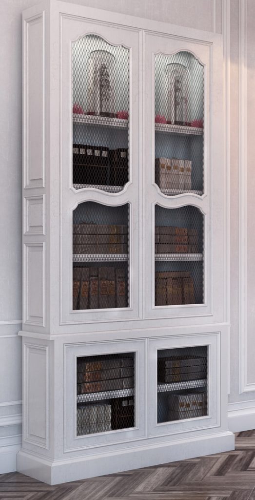 Habersham Furniture Farmhouse Bookcase 02-2710