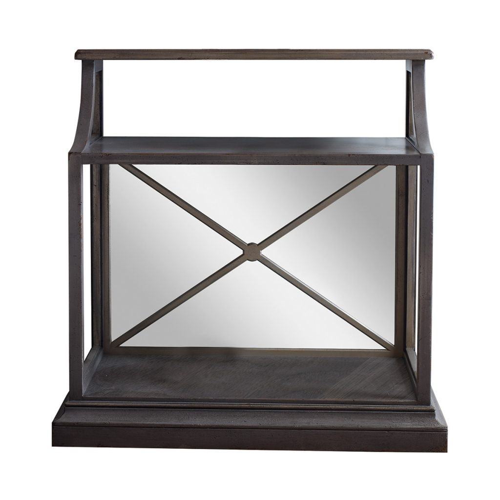 Habersham Furniture Chelsea Occasional Table with Antique Mirror 03-1709
