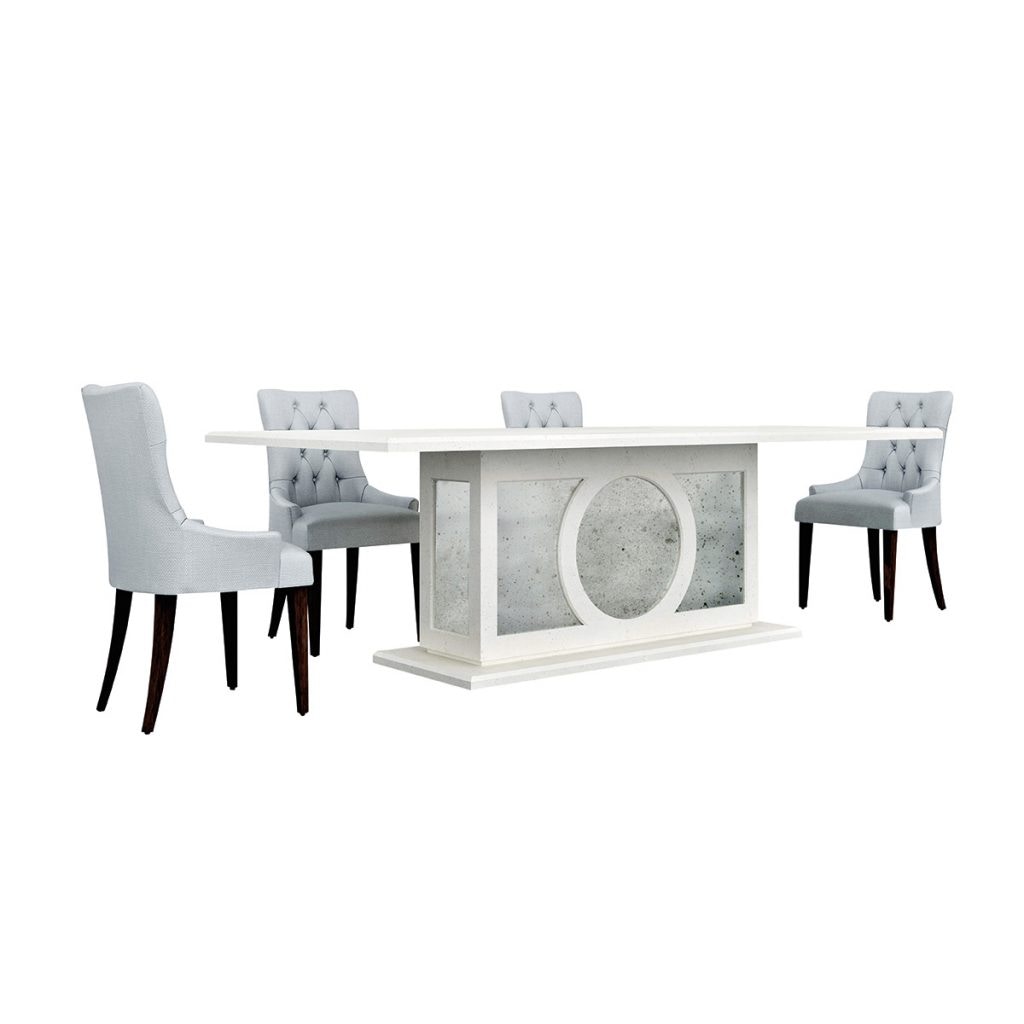 Habersham Furniture Chelsea Wood Top Dining Table 03-3729