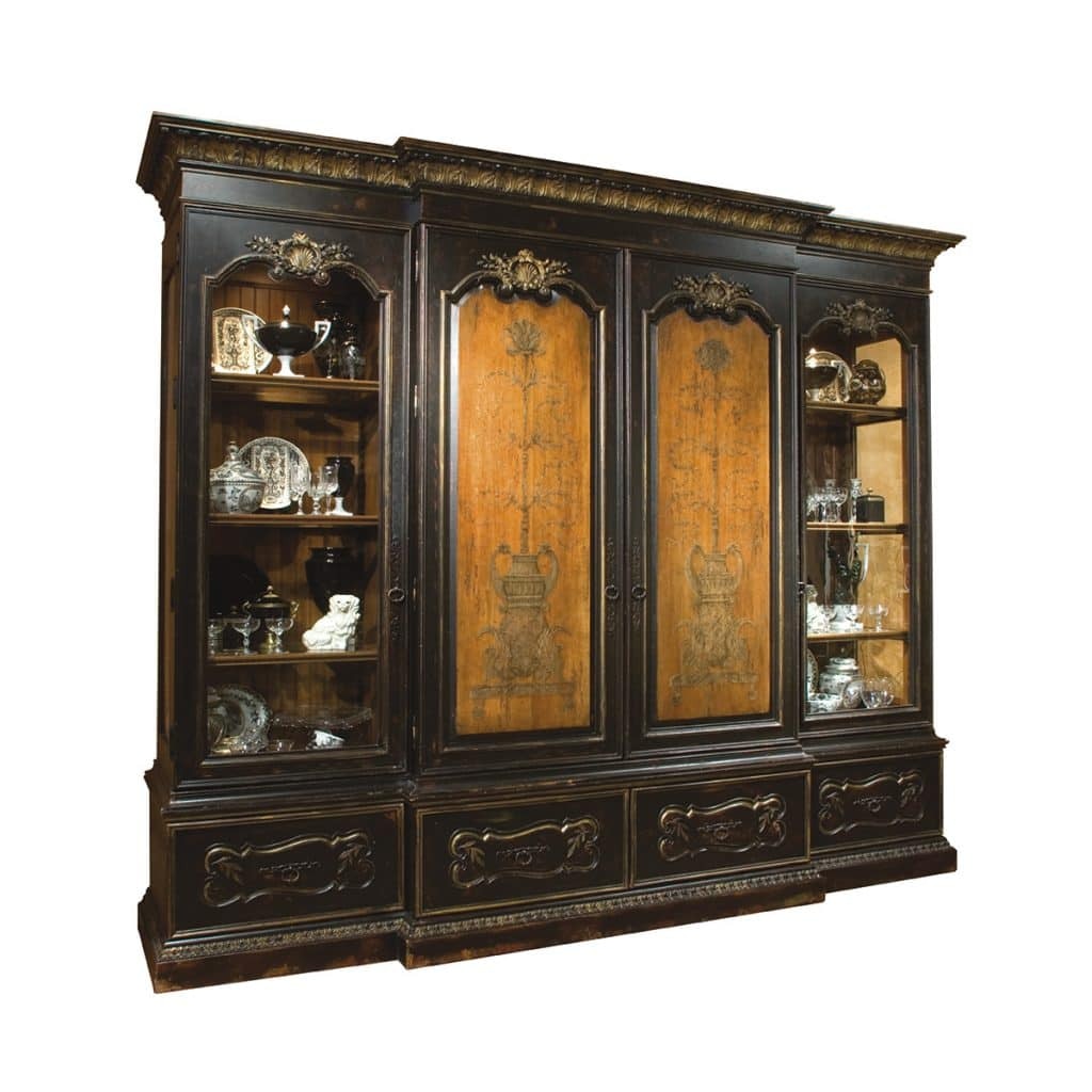 Habersham Furniture St. Julien Entertainment Center – Decorated 27-8182A