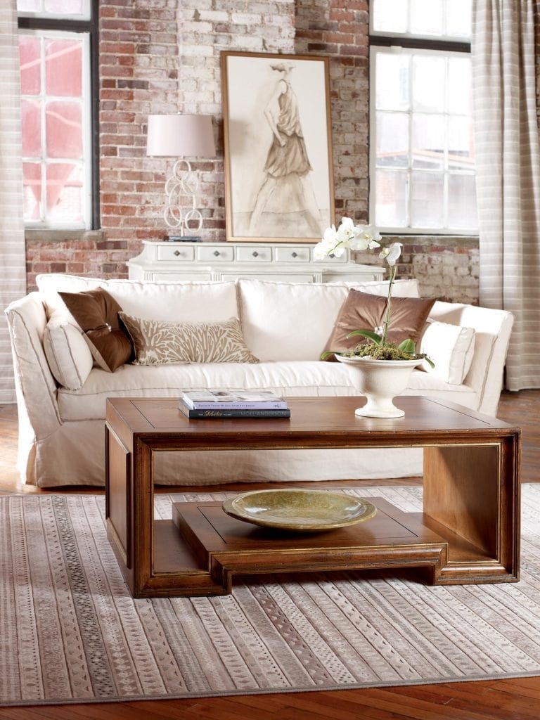 Habersham Furniture Moderne Coffee Table 42″ Square 33-0356-42
