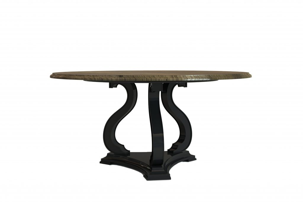 Habersham Furniture Capri Dining Table with Wood Top 37-0308