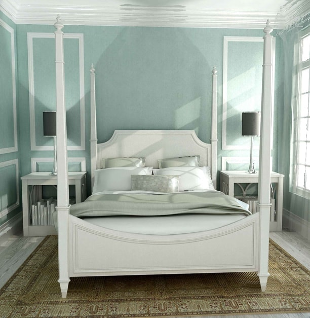 Habersham Furniture High Pencil Post Bed 57-0167