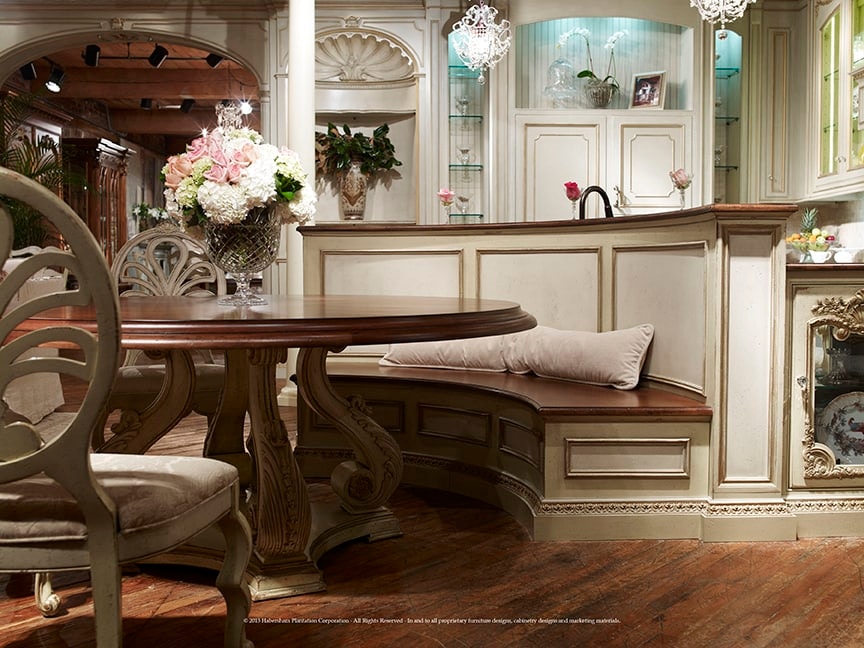 Habersham Furniture Kitchen Banquette Island KB37-3190