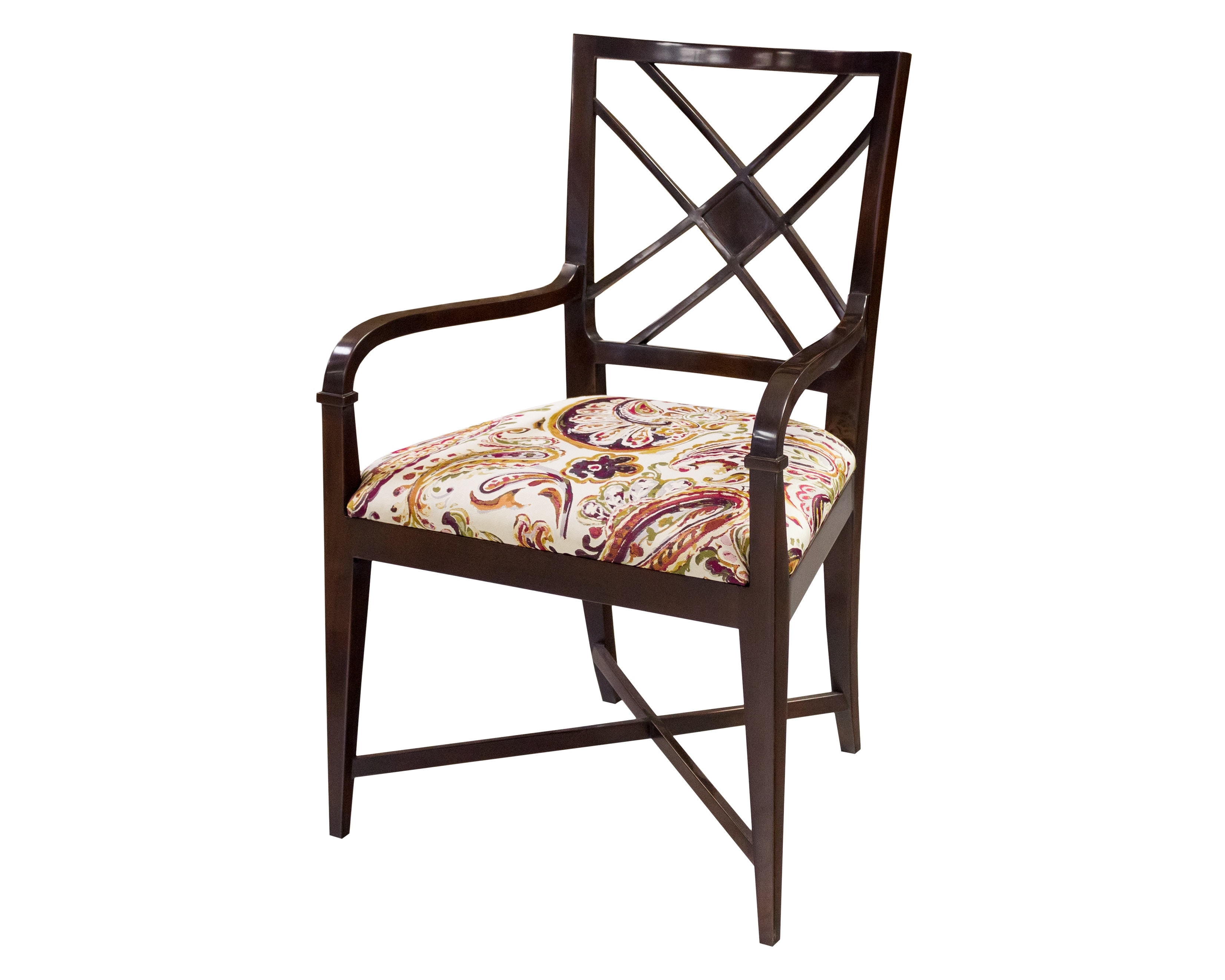 Councill Furniture Nash Lattice Back Arm Chair C22-075