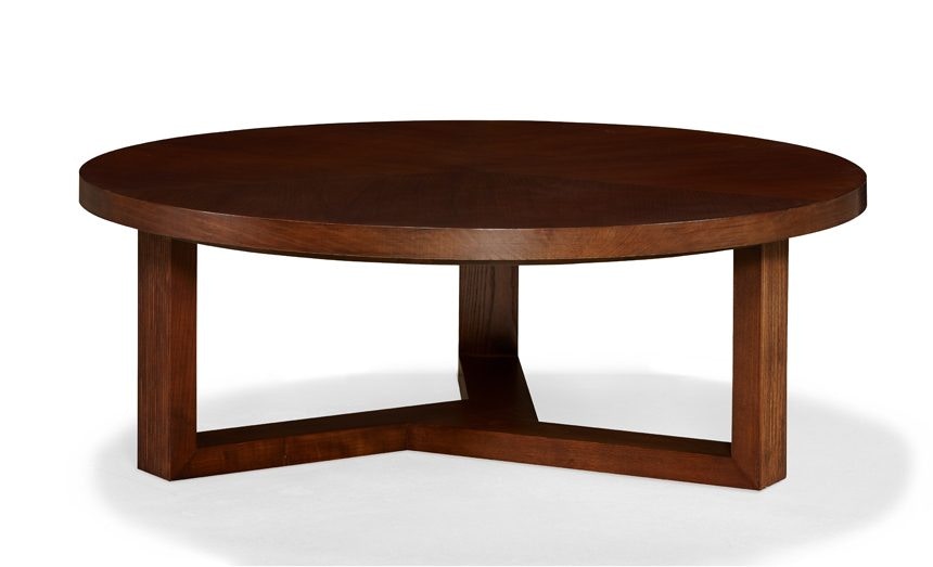 CTH-Sherrill Occasional Manhattan Round Cocktail Table 239-835
