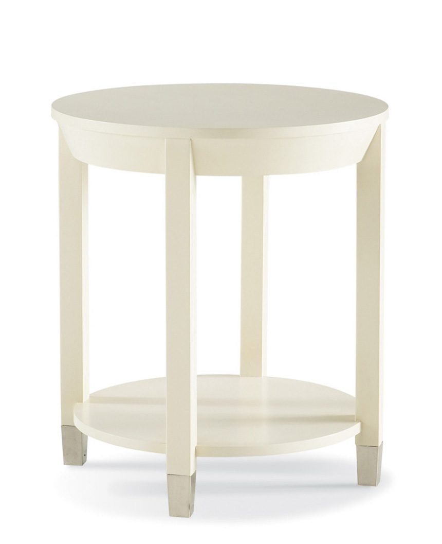 CTH-Sherrill Occasional Round Lamp Table 340-930