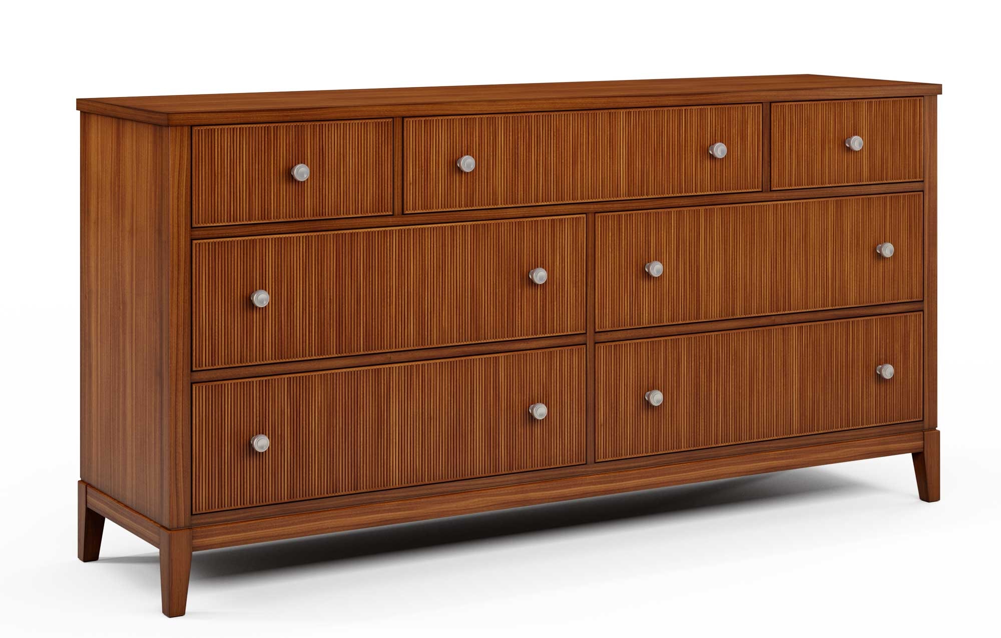 CTH-Sherrill Occasional 7 Drawer Dresser 4537-42H2NT