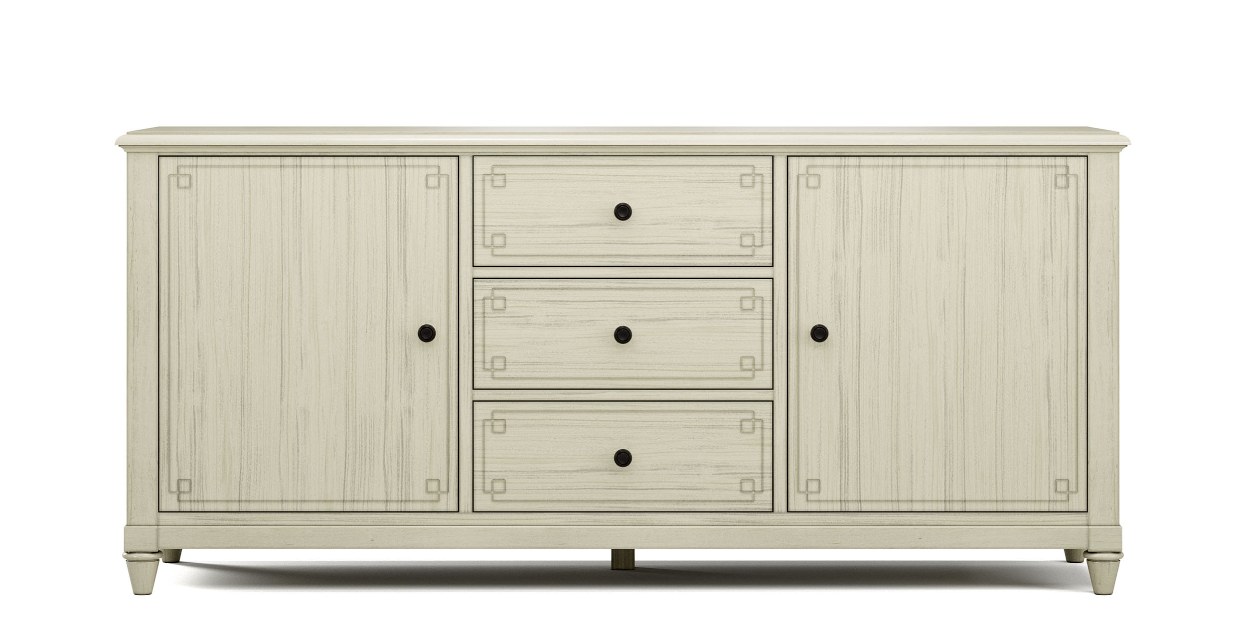 CTH-Sherrill Occasional 2 Door, 3 Drawer Credenza 45A1-6641M1