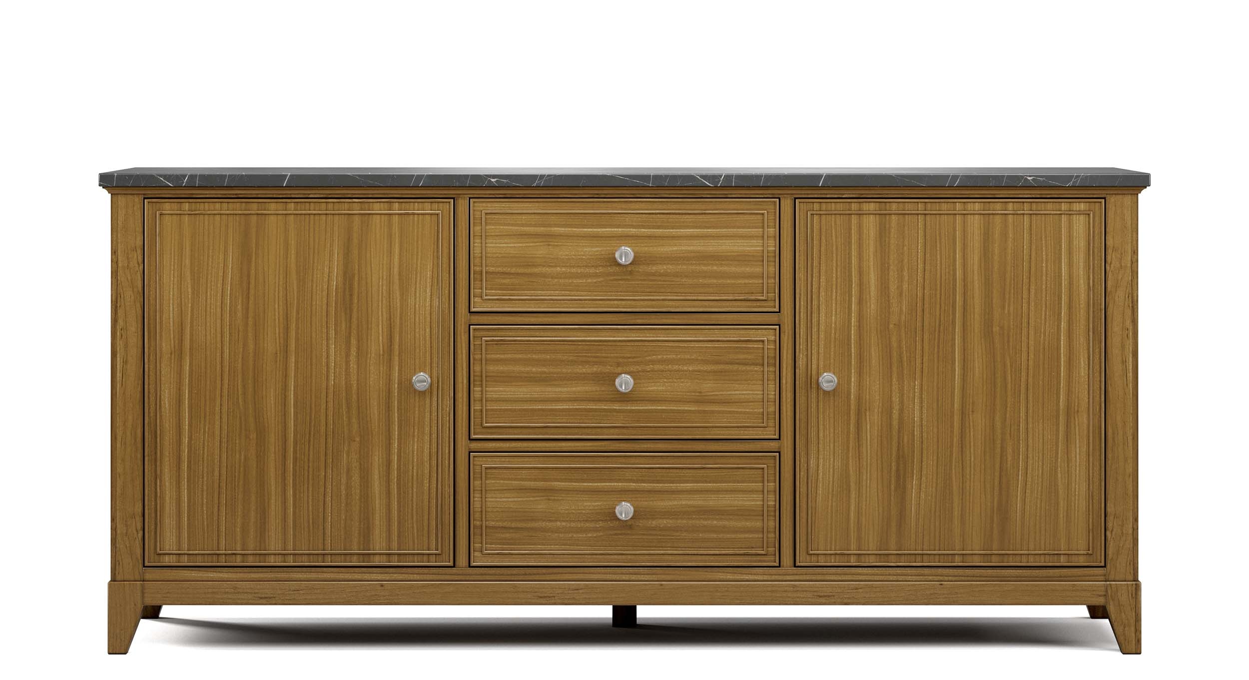 CTH-Sherrill Occasional 2 Door, 3 Drawer Credenza 45AD-3322C4