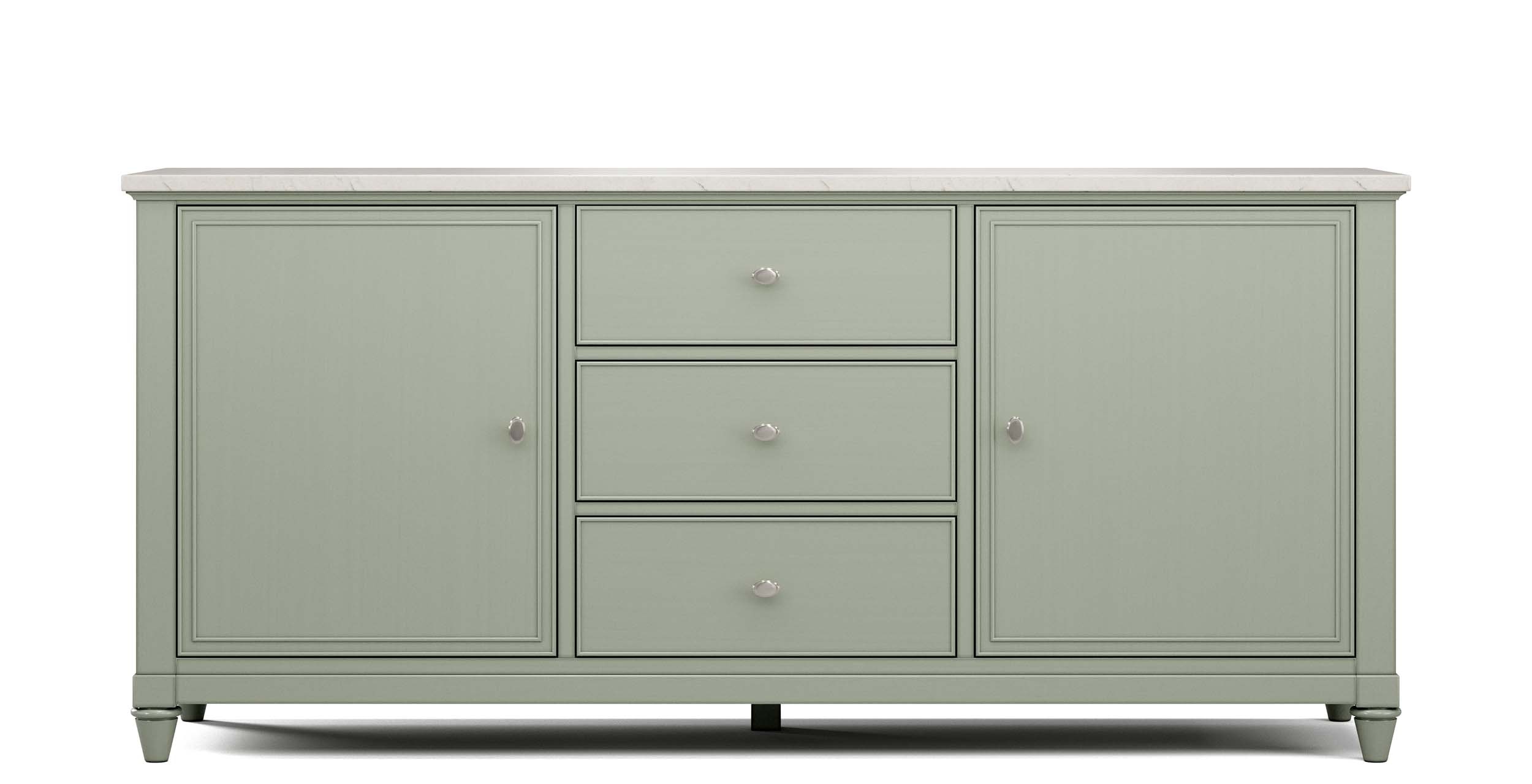 CTH-Sherrill Occasional 2 Door, 3 Drawer Credenza 45AL-2547GP