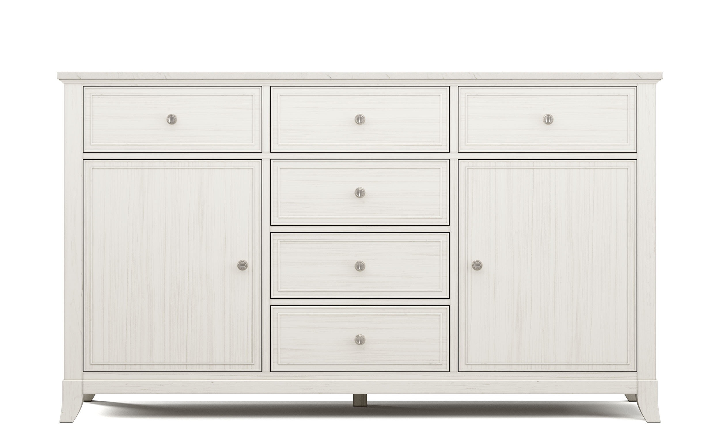 CTH-Sherrill Occasional 2 Door, 6 Drawer Bar 45EL-3332P6