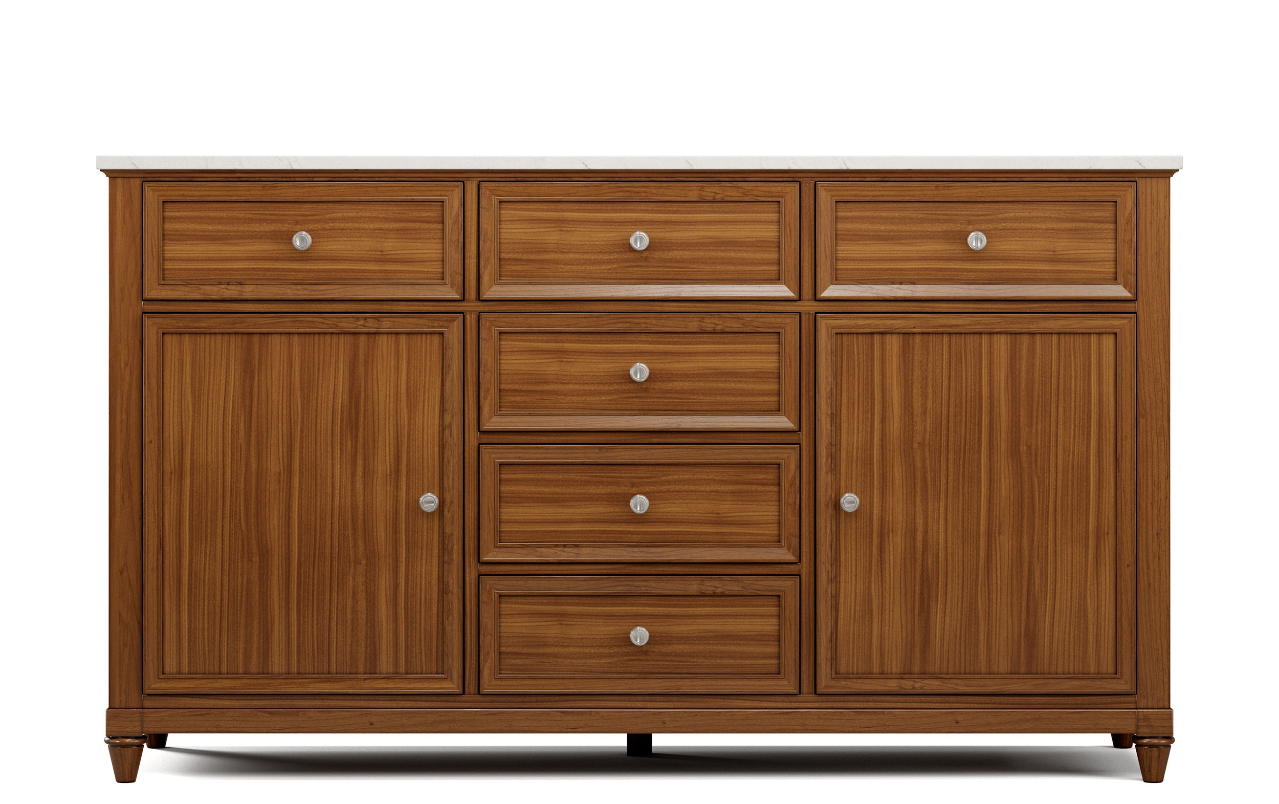 CTH-Sherrill Occasional 2 Door, 6 Drawer Bar 45EL-5542NT