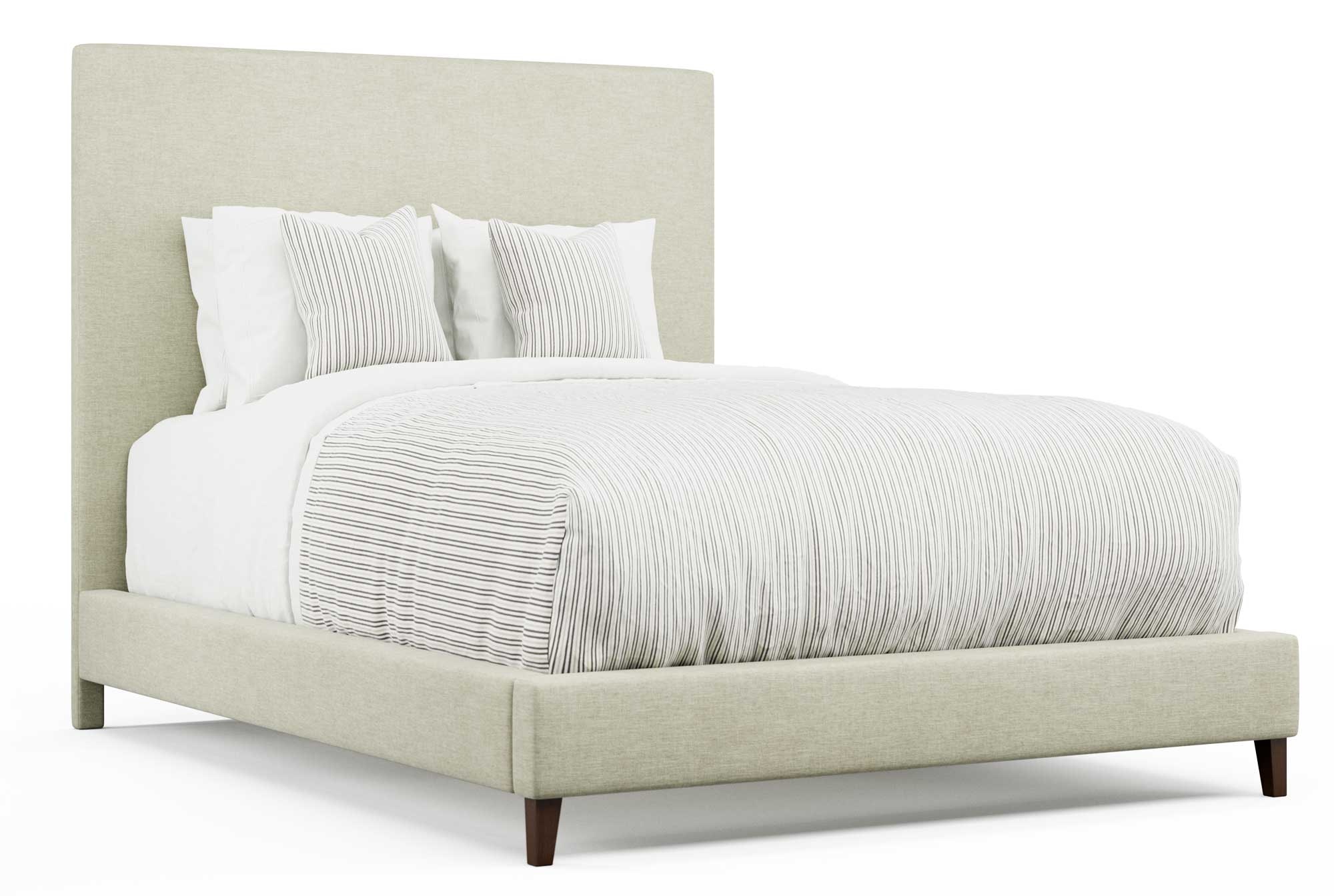 CTH-Sherrill Occasional Fully Upholstered Queen Bed with Low Footboard 45Q5-0200G1