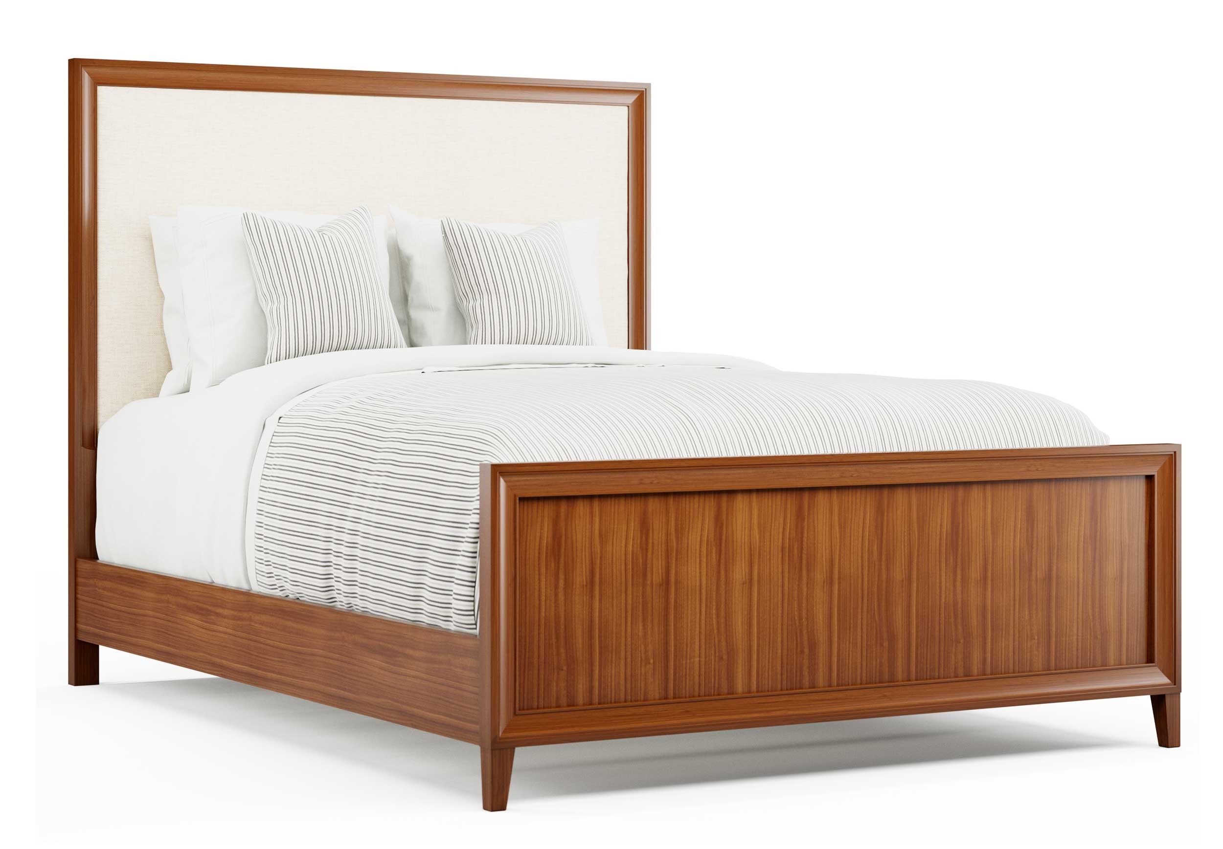 CTH-Sherrill Occasional Upholstered Queen Bed with Footboard 45QA-0200NT