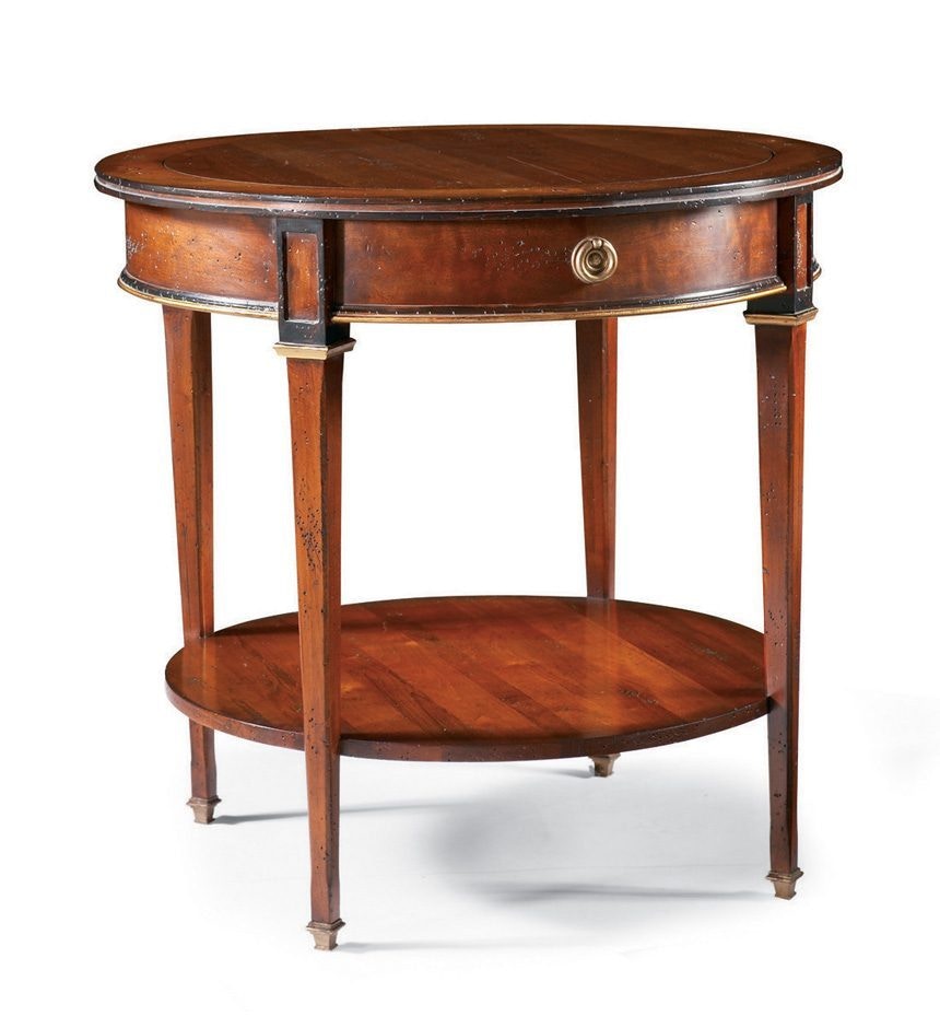 CTH-Sherrill Occasional Round Lamp Table 730-930