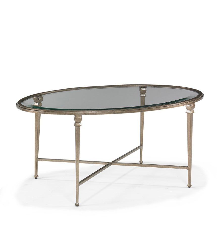 CTH-Sherrill Occasional Diego Oval Cocktail Table 967-148