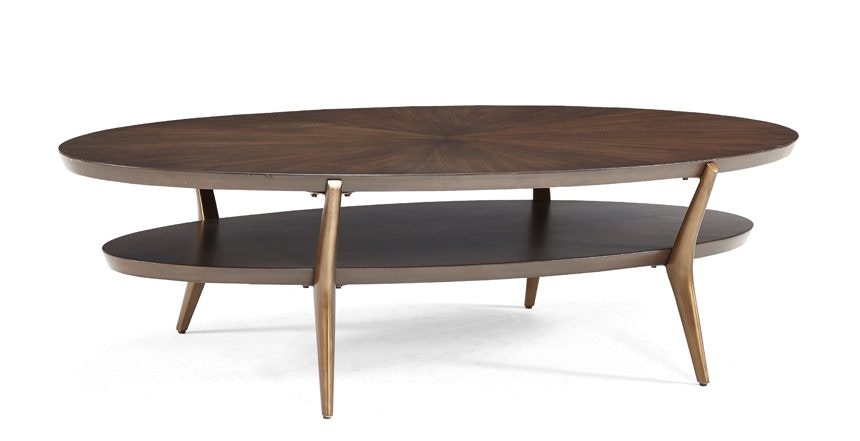 CTH-Sherrill Occasional Cambridge Oval Cocktail Table 968-221