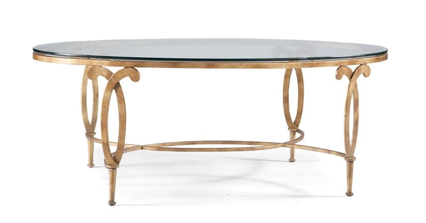 CTH-Sherrill Occasional Oval Cocktail Table M68-22