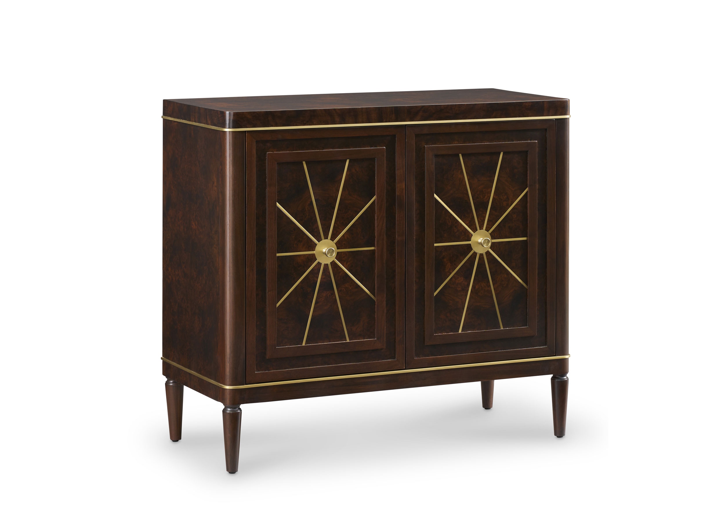 CTH-Sherrill Occasional Flora Two Door Cabinet VMA-506