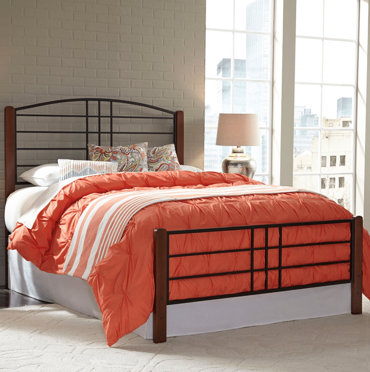 Fashion Bed Group Metal Bed Dayton