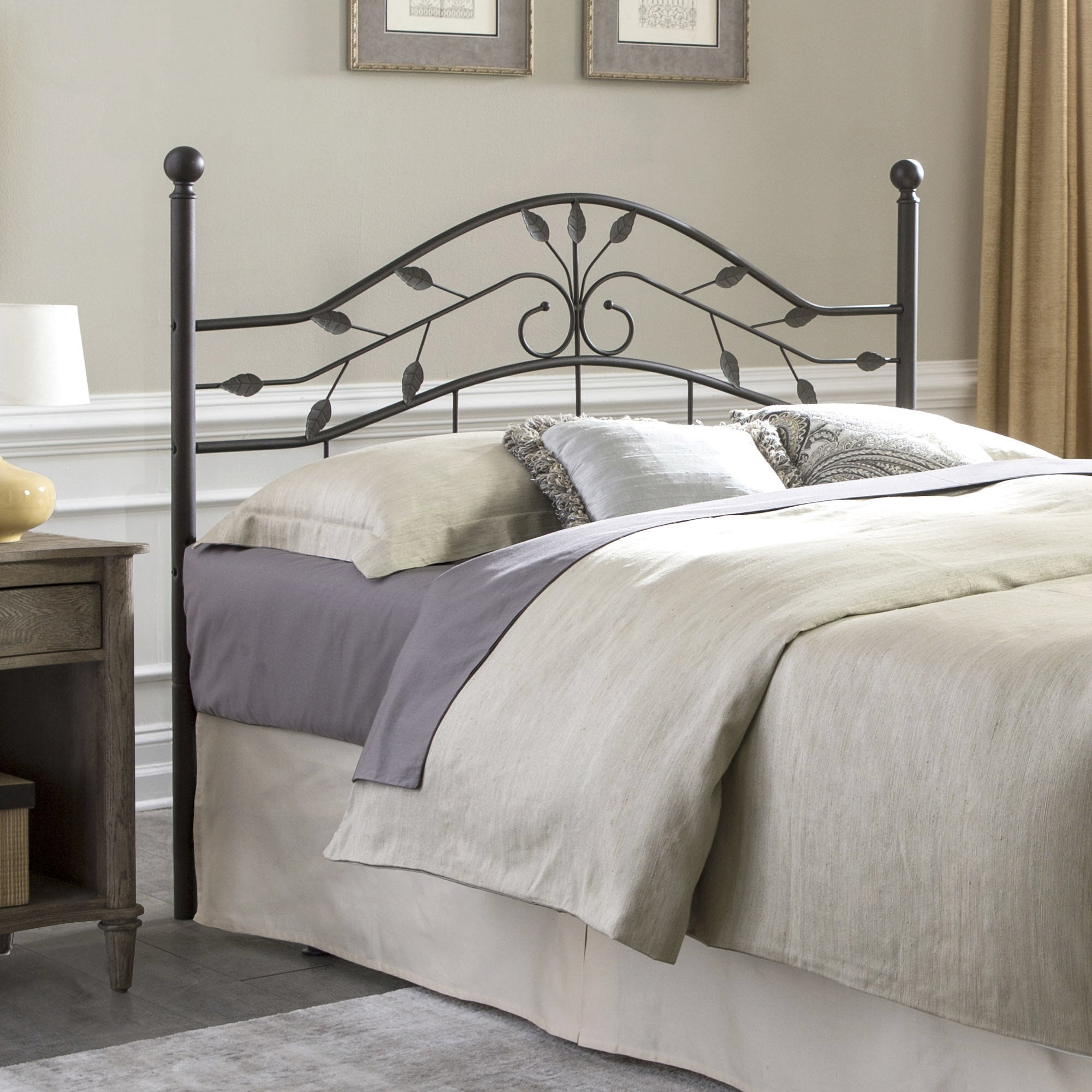 Fashion Bed Group Metal Bed Sycamore