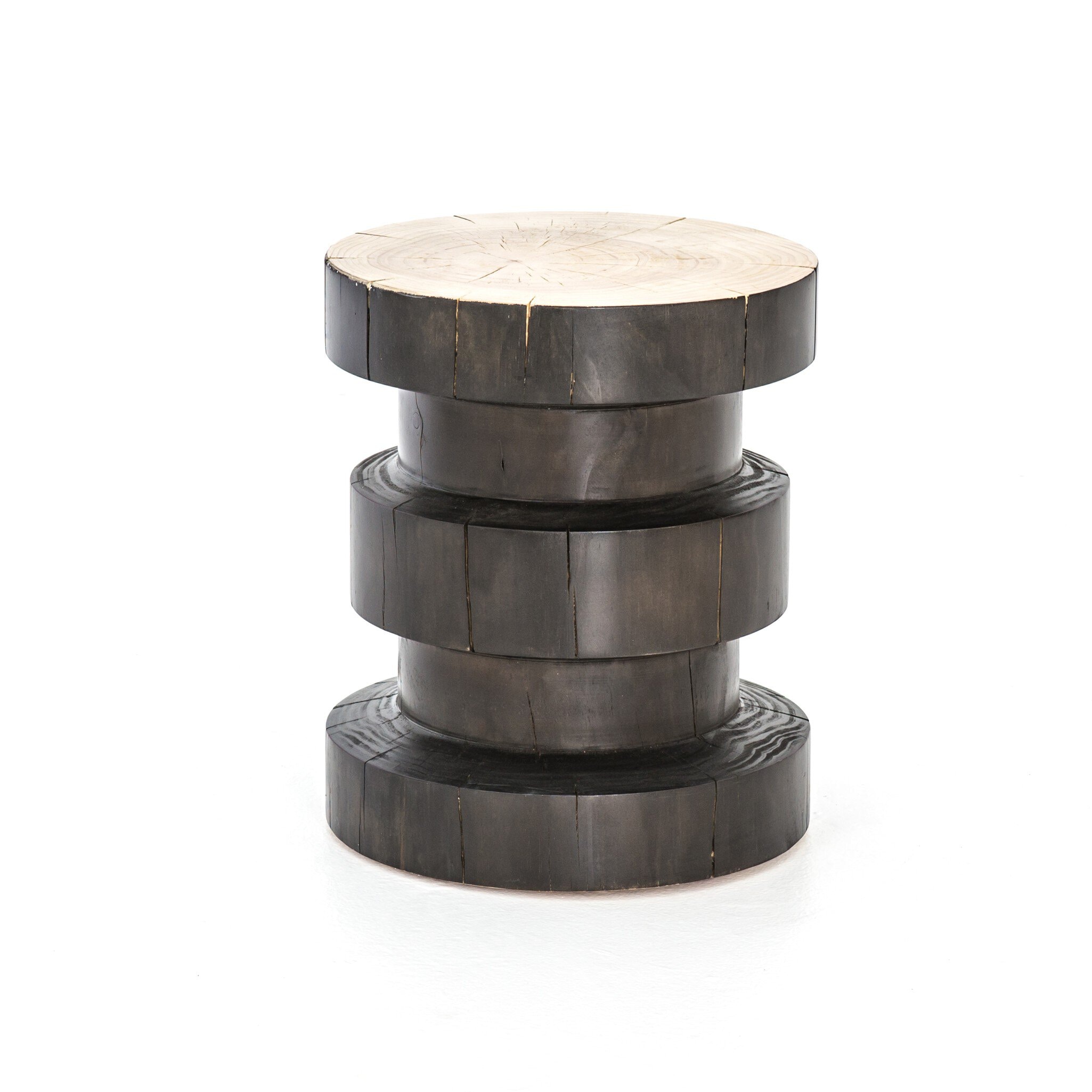 Four Hands Furniture Inez End Table-Natural Pine 100091-003