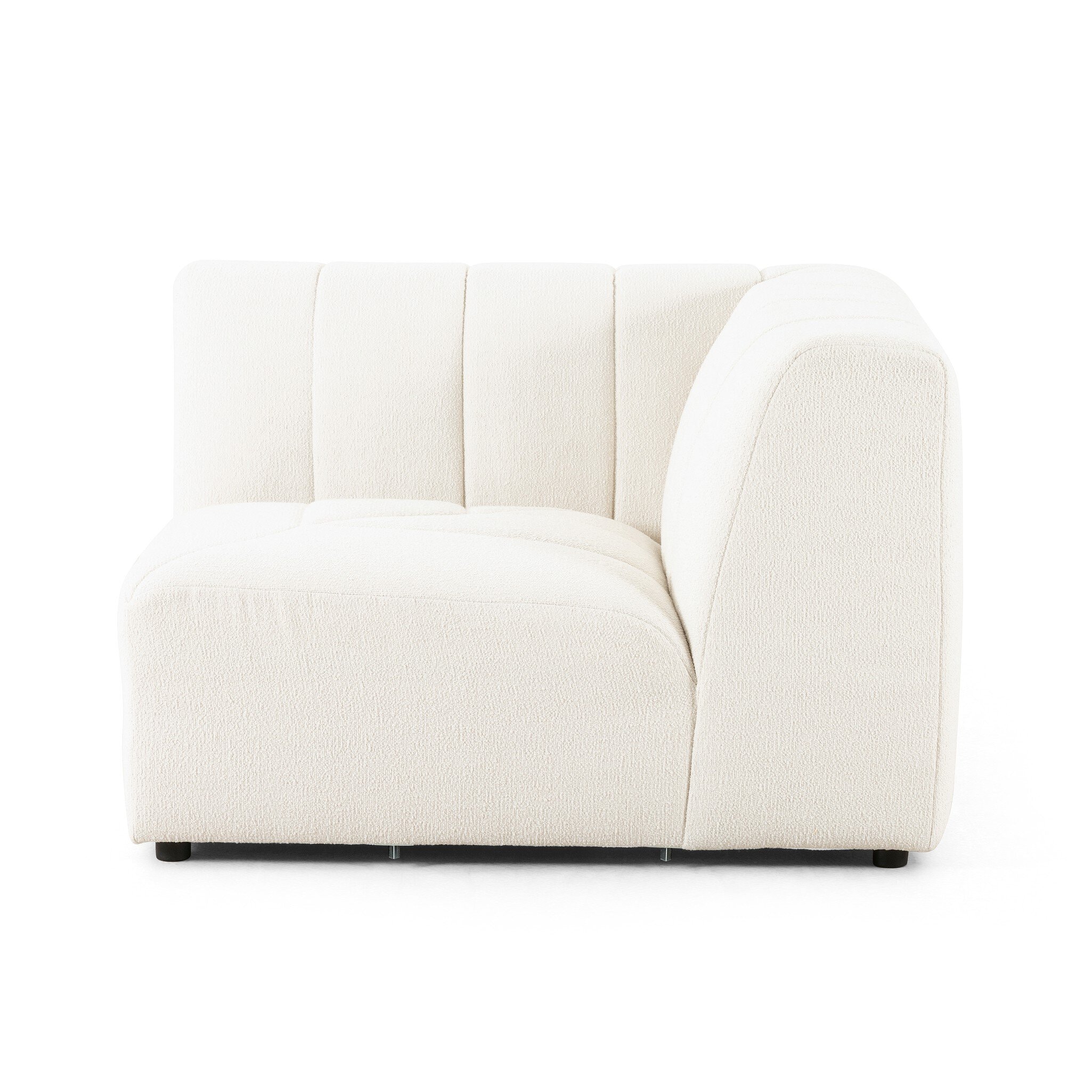Four Hands Furniture Langham Channeled Corner Piece-Ftt Cloud 100184-002