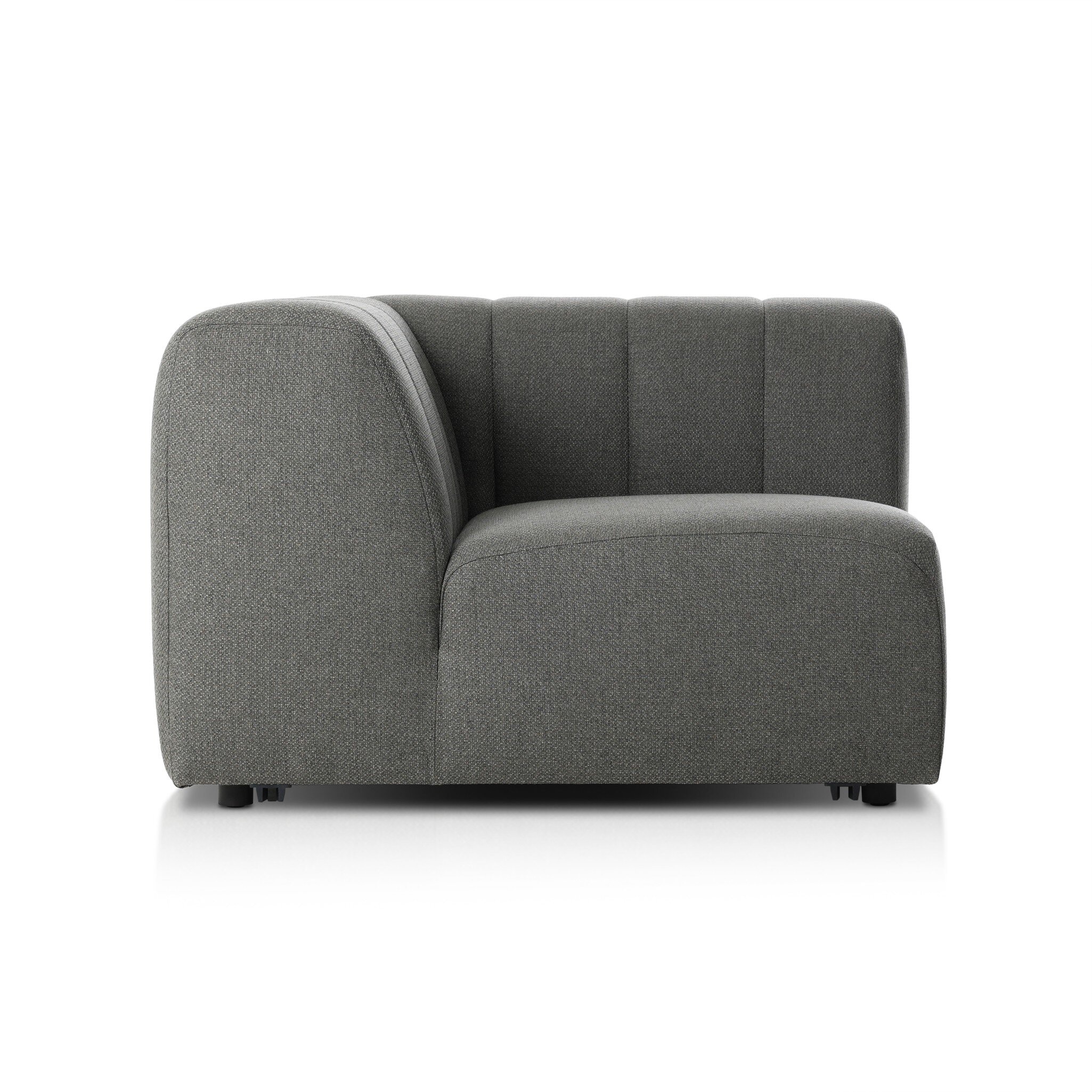 Four Hands Furniture Build Your Own: Gwen Outdoor Sectional - Hayes Charcoal 102501-008