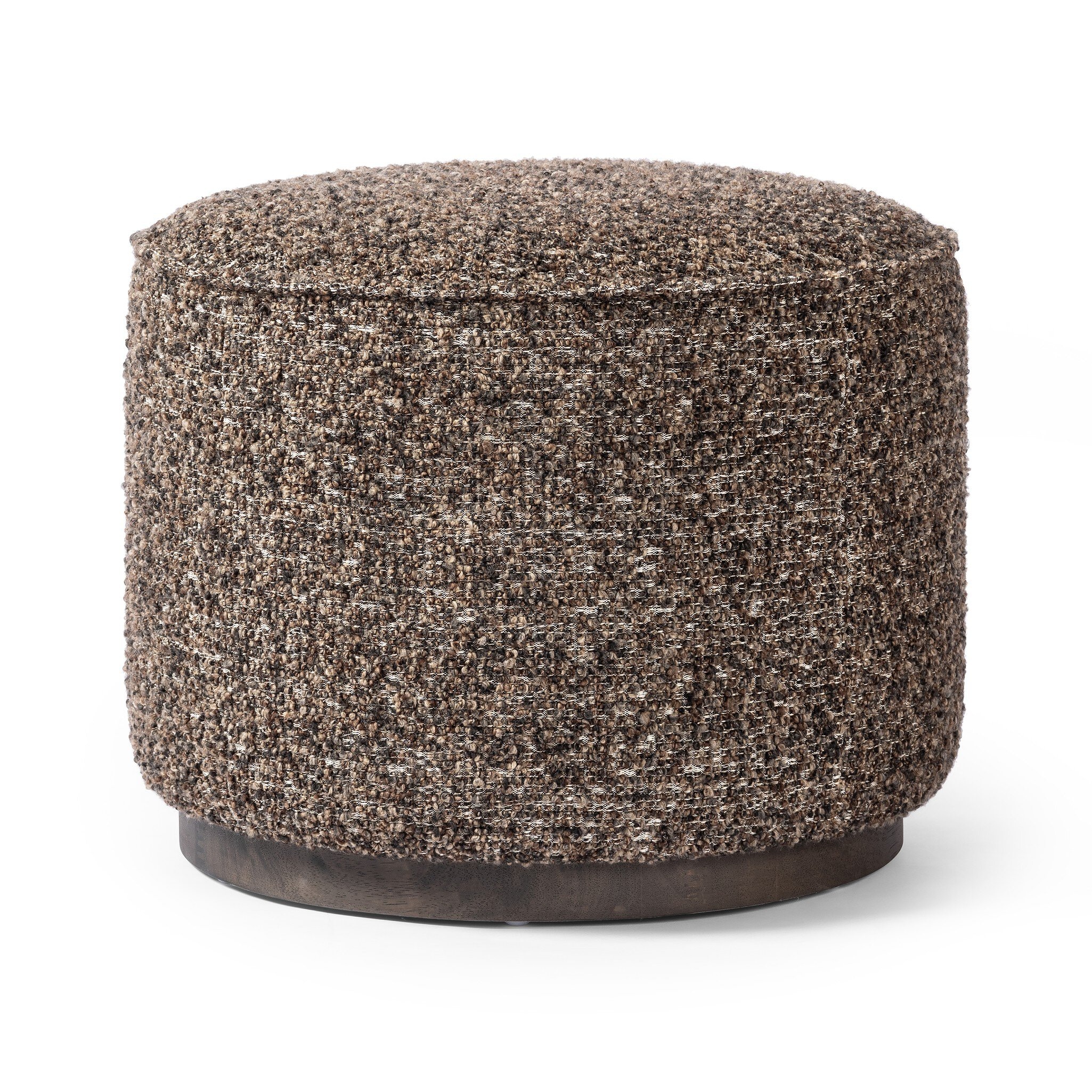 Four Hands Furniture Sinclair Round Ottoman - Ivan Granite 106074-018