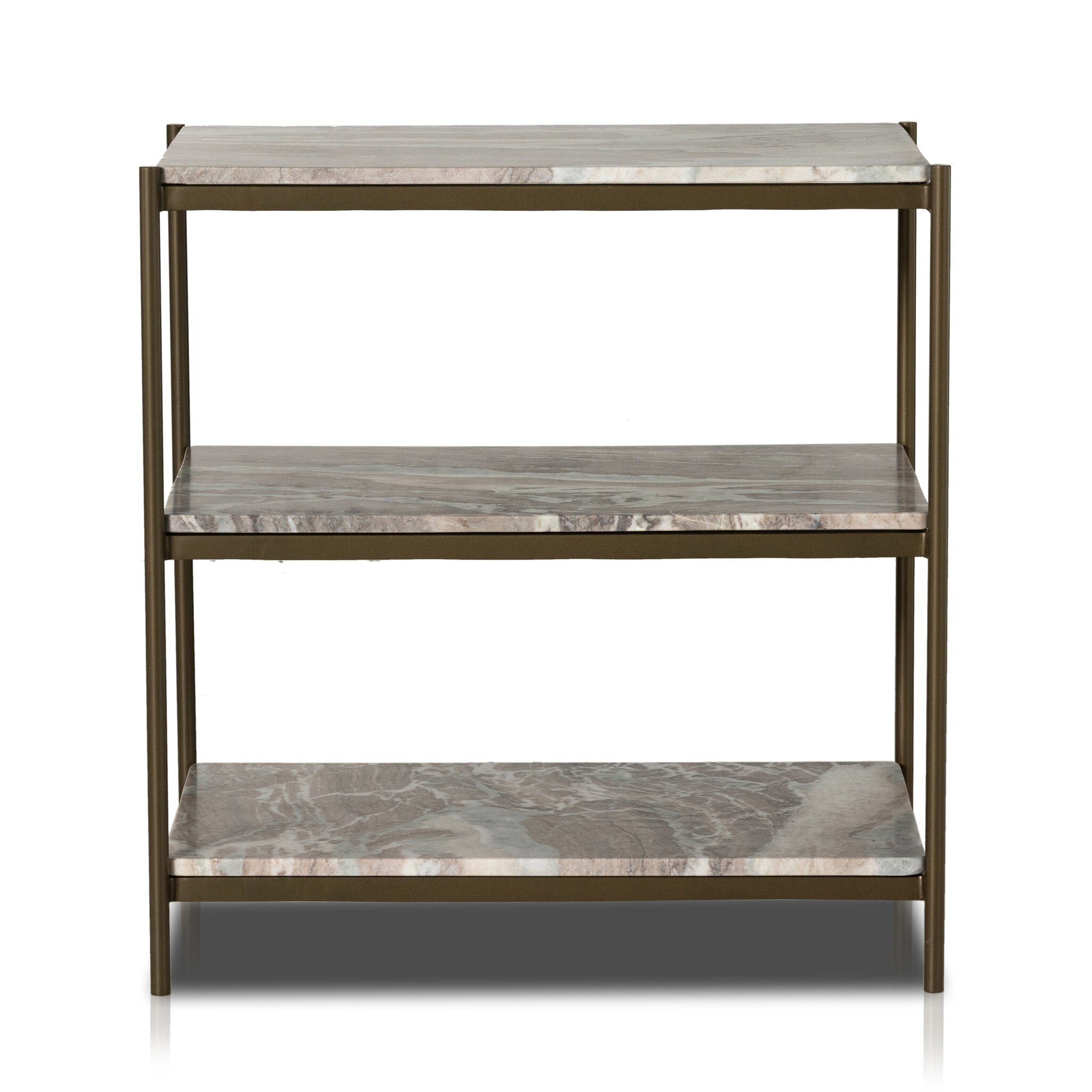 Four Hands Furniture Felix Nightstand-Antique Brass 106544-008