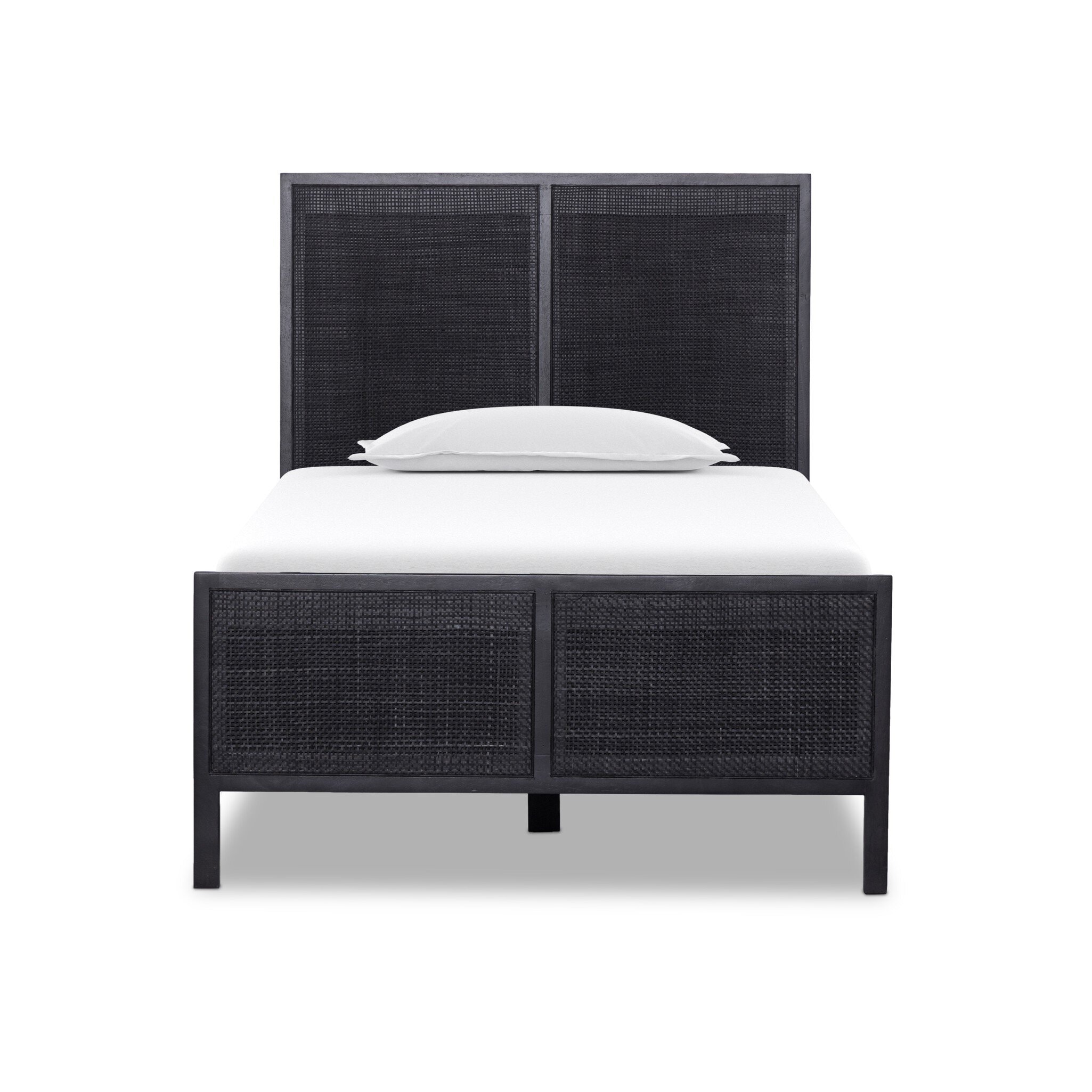 Four Hands Furniture Sydney Bed - Black Wash 106686-017