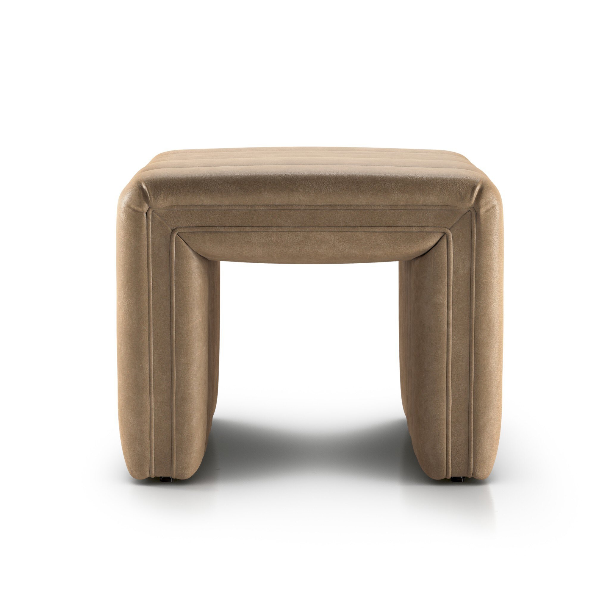 Four Hands Furniture Augustine Ottoman-21-Palermo Drift 108563-007