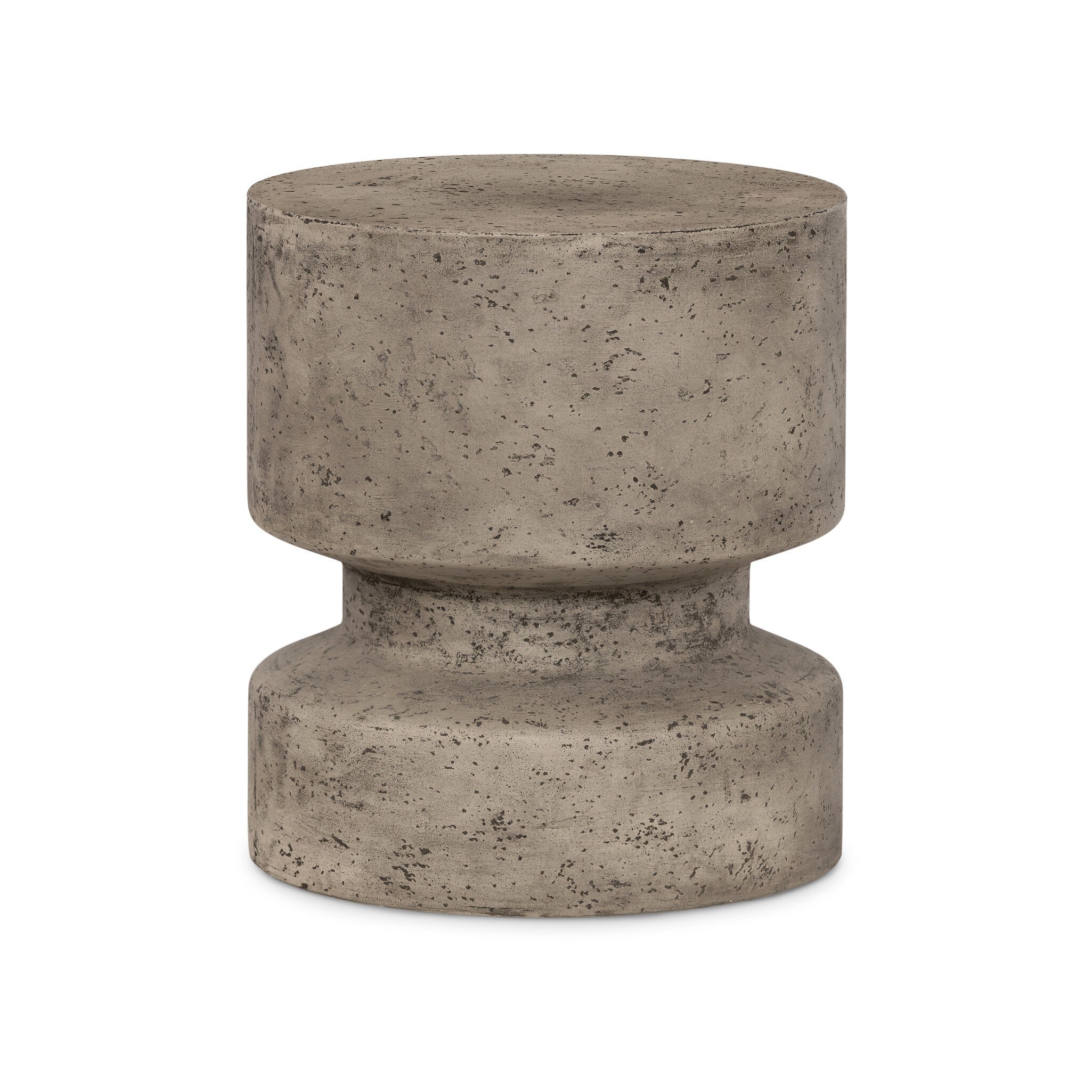 Four Hands Furniture Nahla Outdoor End Table-Graphite 108599-002