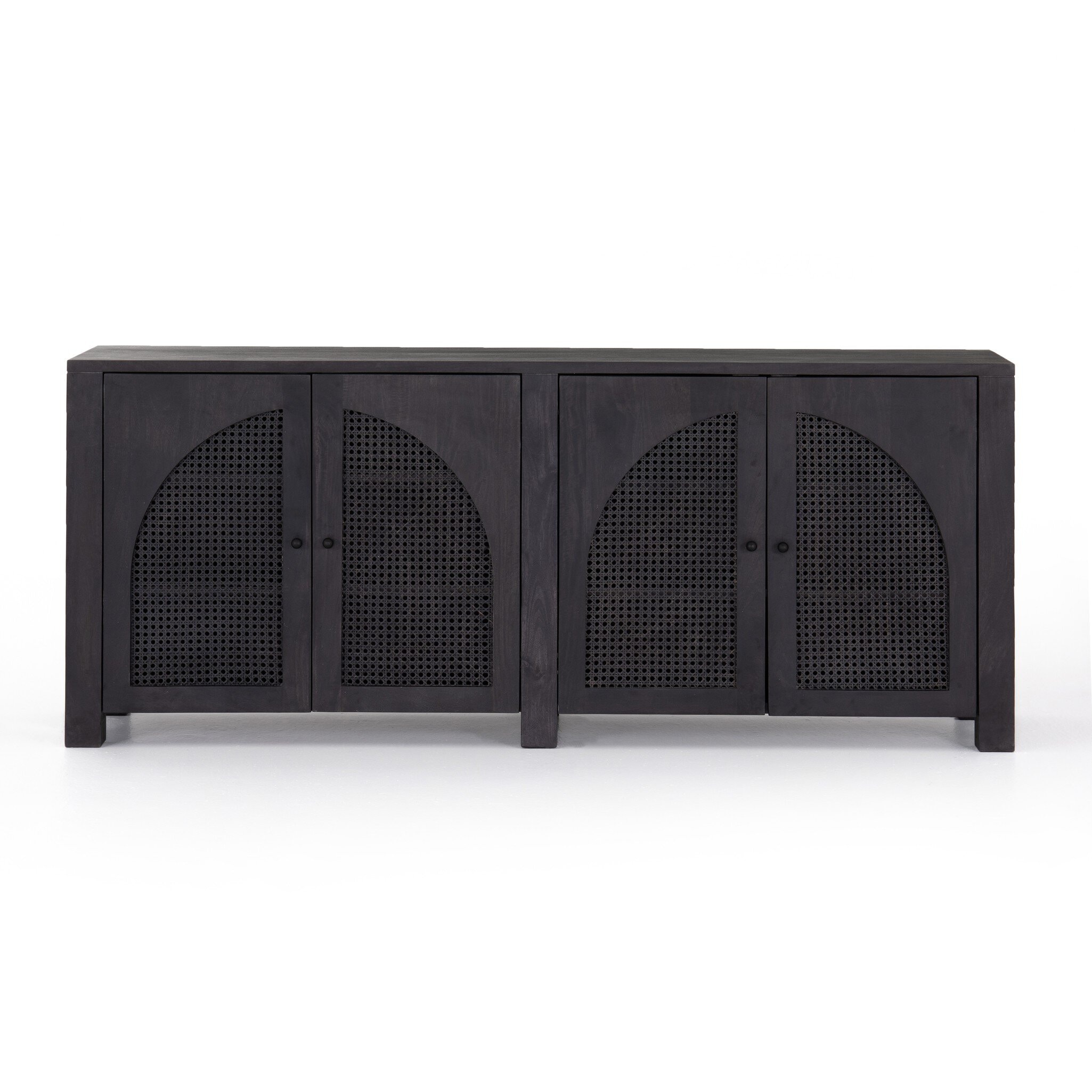 Four Hands Furniture Tilda Sideboard-Black Wash Mango 109085-002