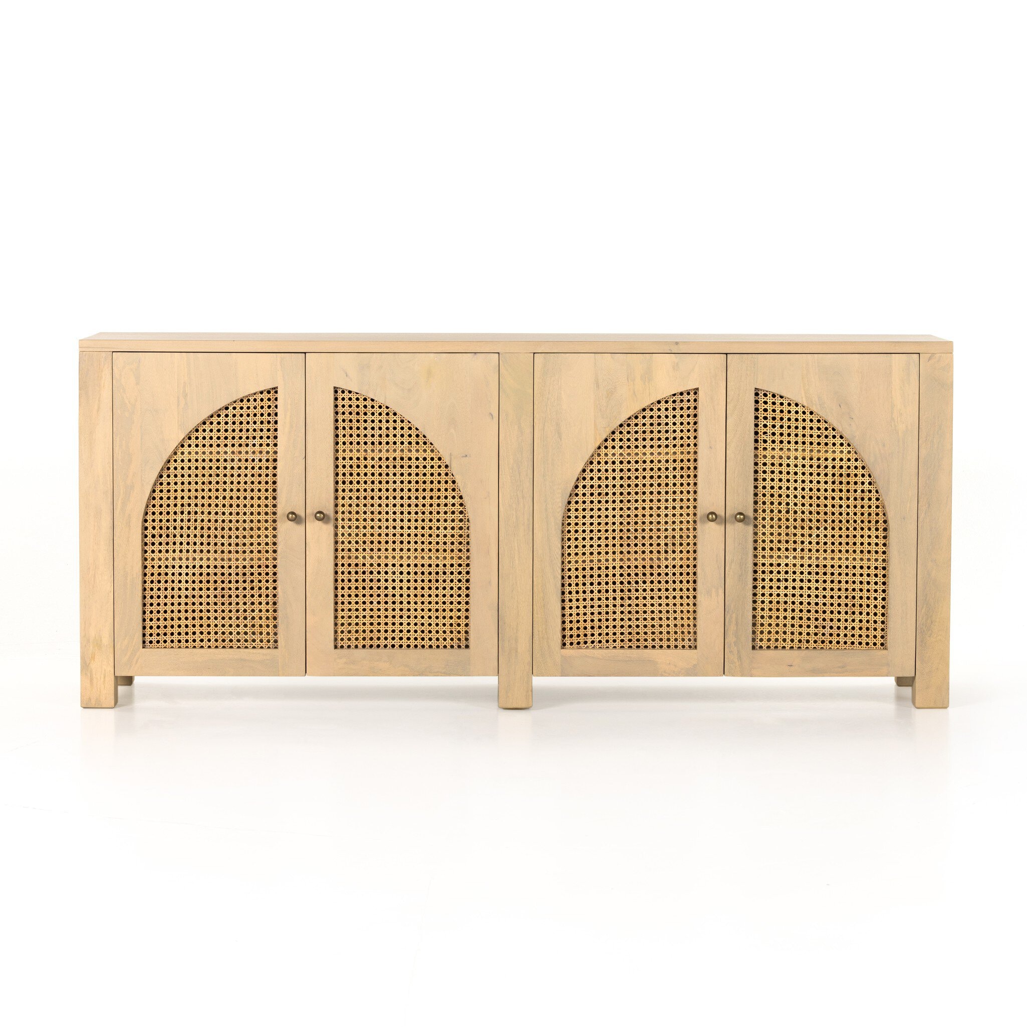 Four Hands Furniture Tilda Sideboard-Natural Circle Cane 109085-006