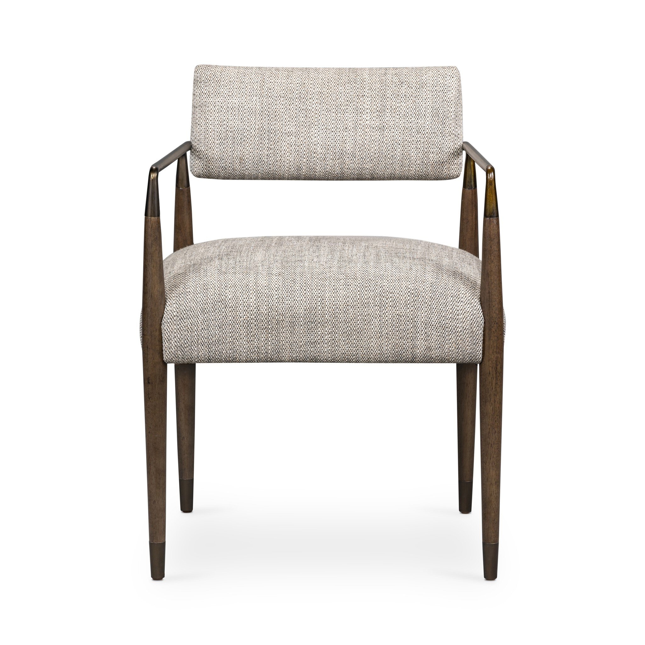 Four Hands Furniture Waldon Dining Armchair-Thames Coal 109211-007