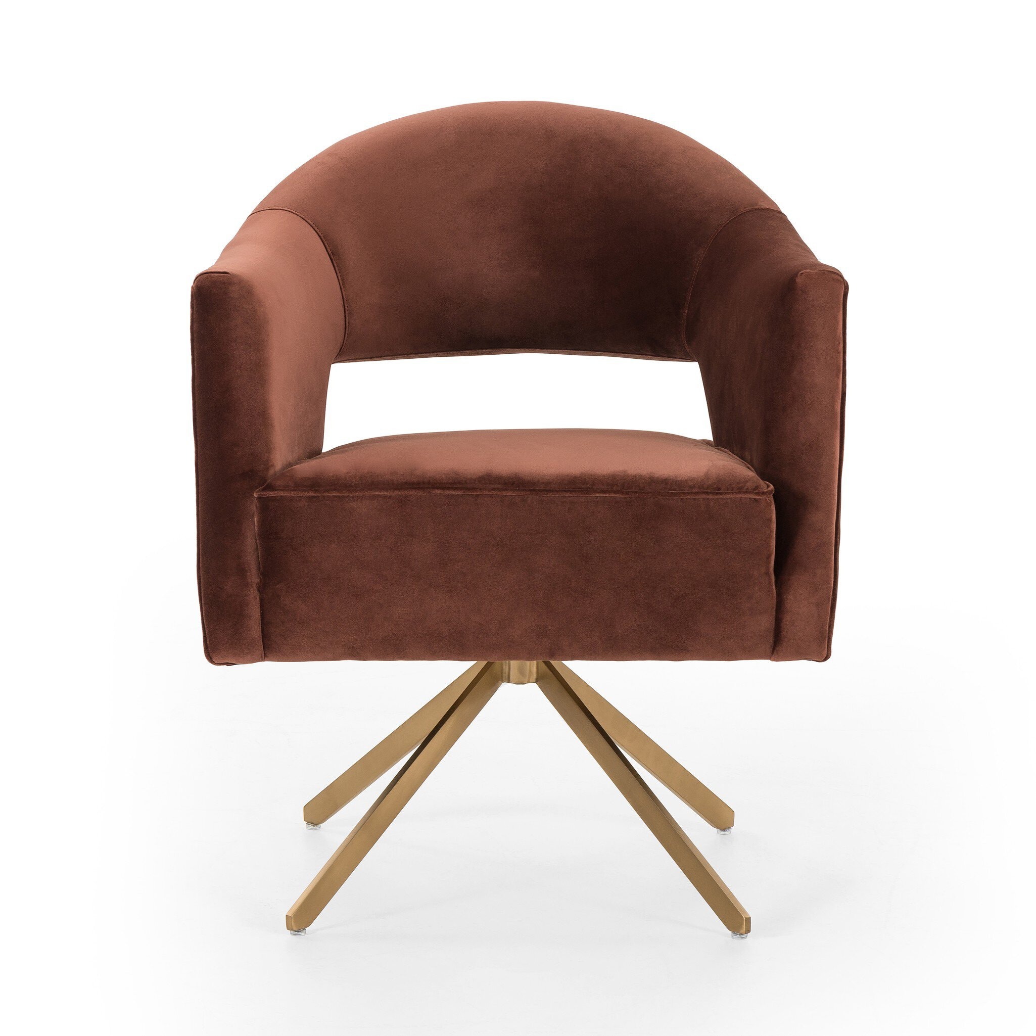 Four Hands Furniture Adara Desk Chair-Surrey Auburn 109252-008