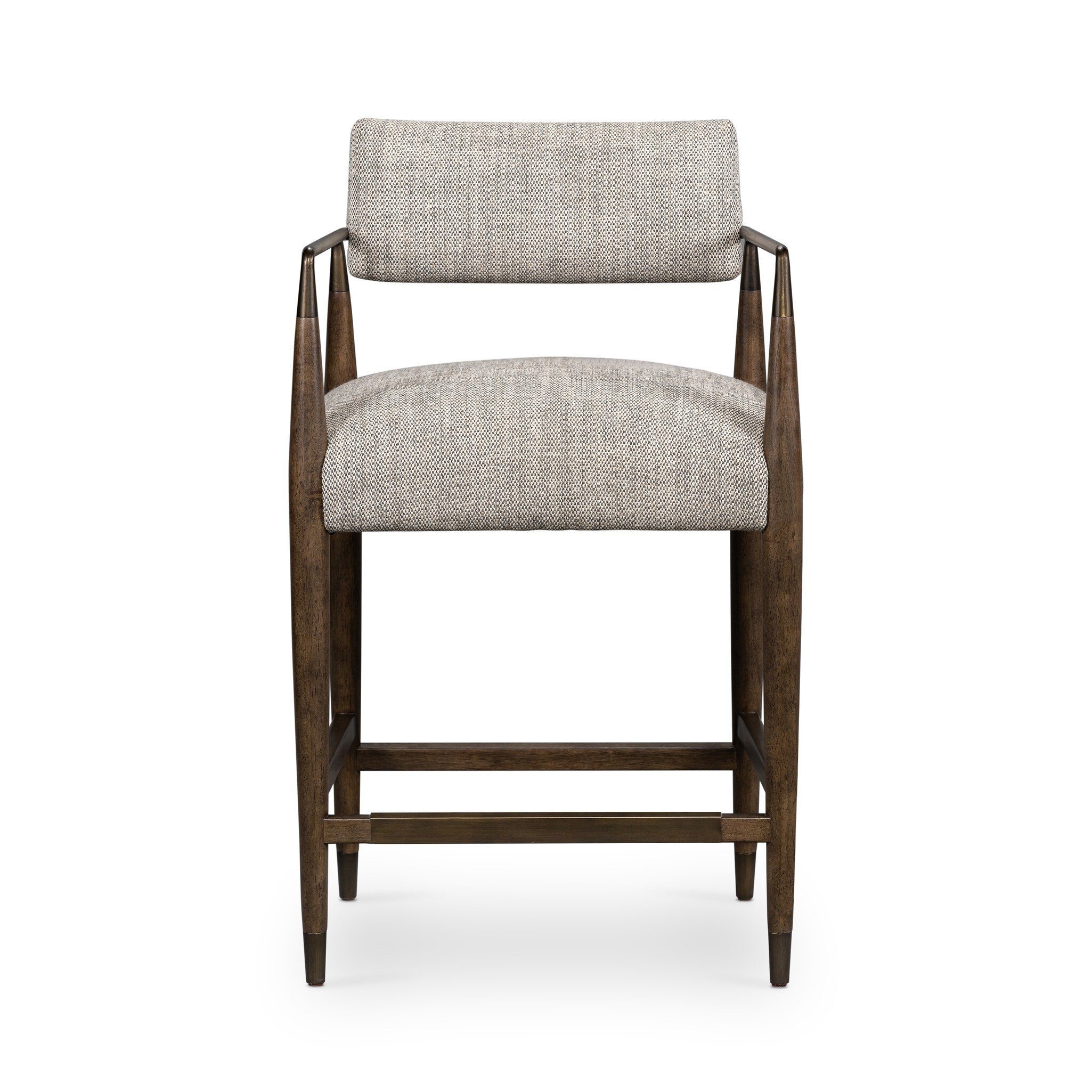 Four Hands Furniture Waldon Counter Stool-Thames Coal 109270-009