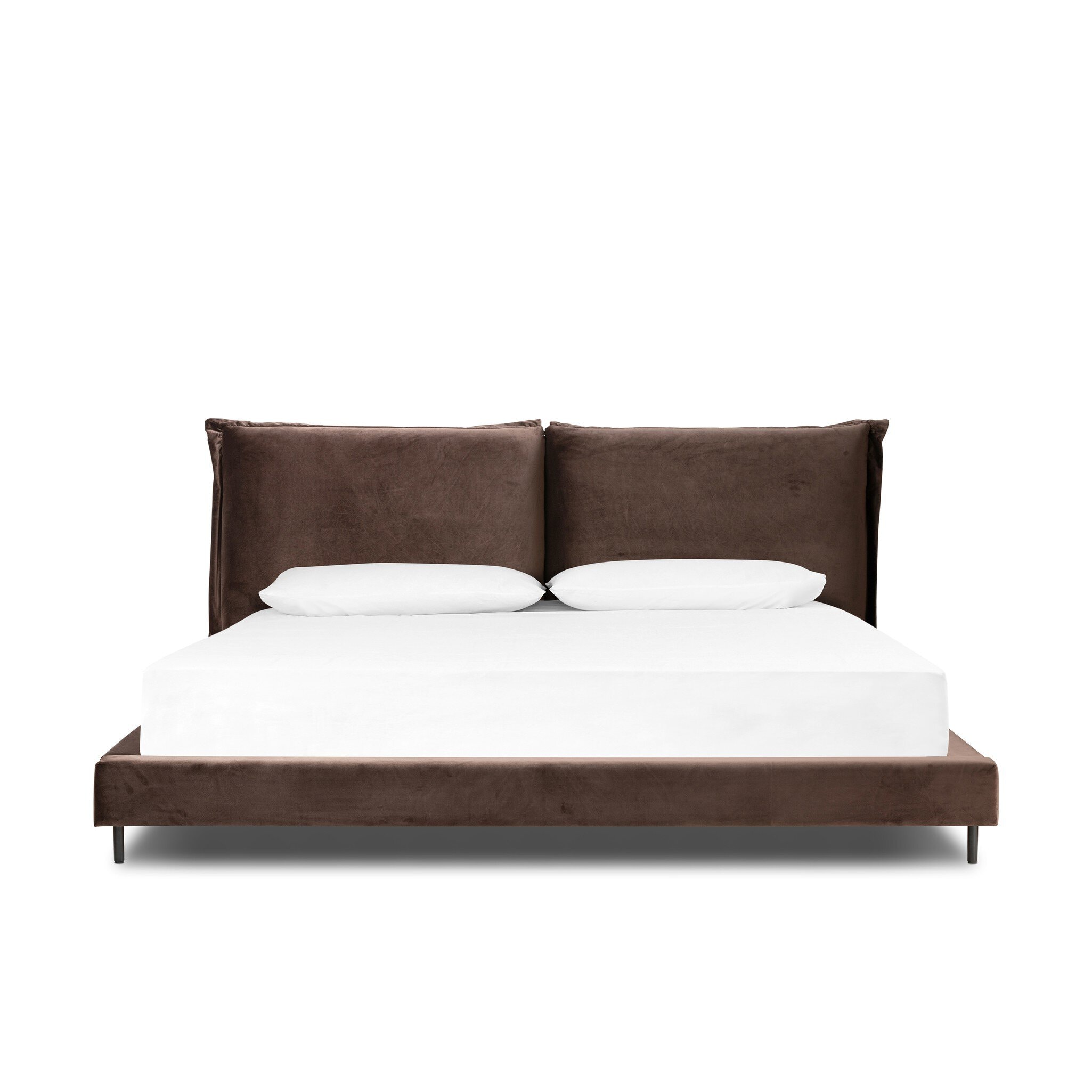 Four Hands Furniture Inwood Queen Bed - Surrey Cocoa 109378-009