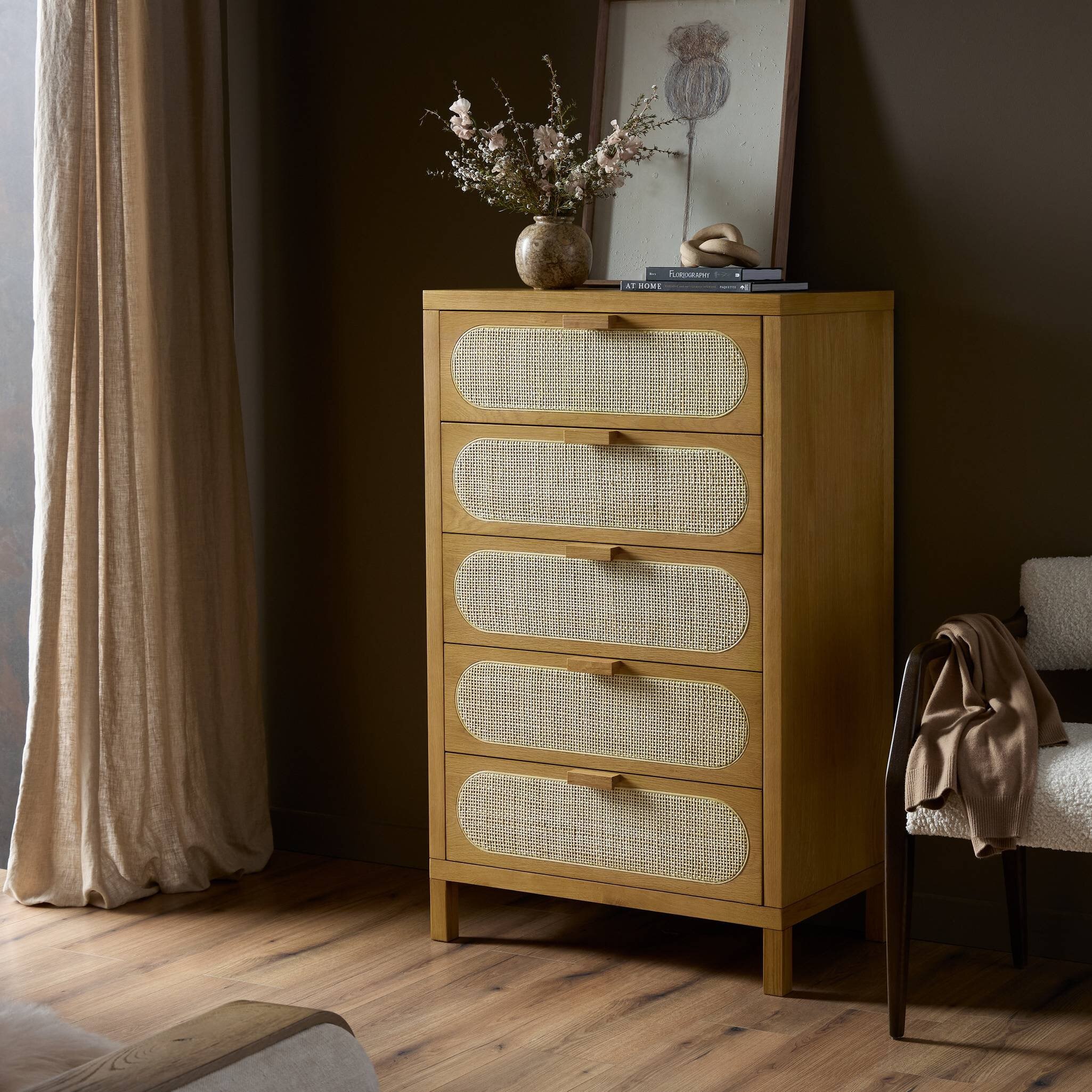 Four Hands Furniture 109721-001 Bedroom Allegra 5 Drawer Dresser
