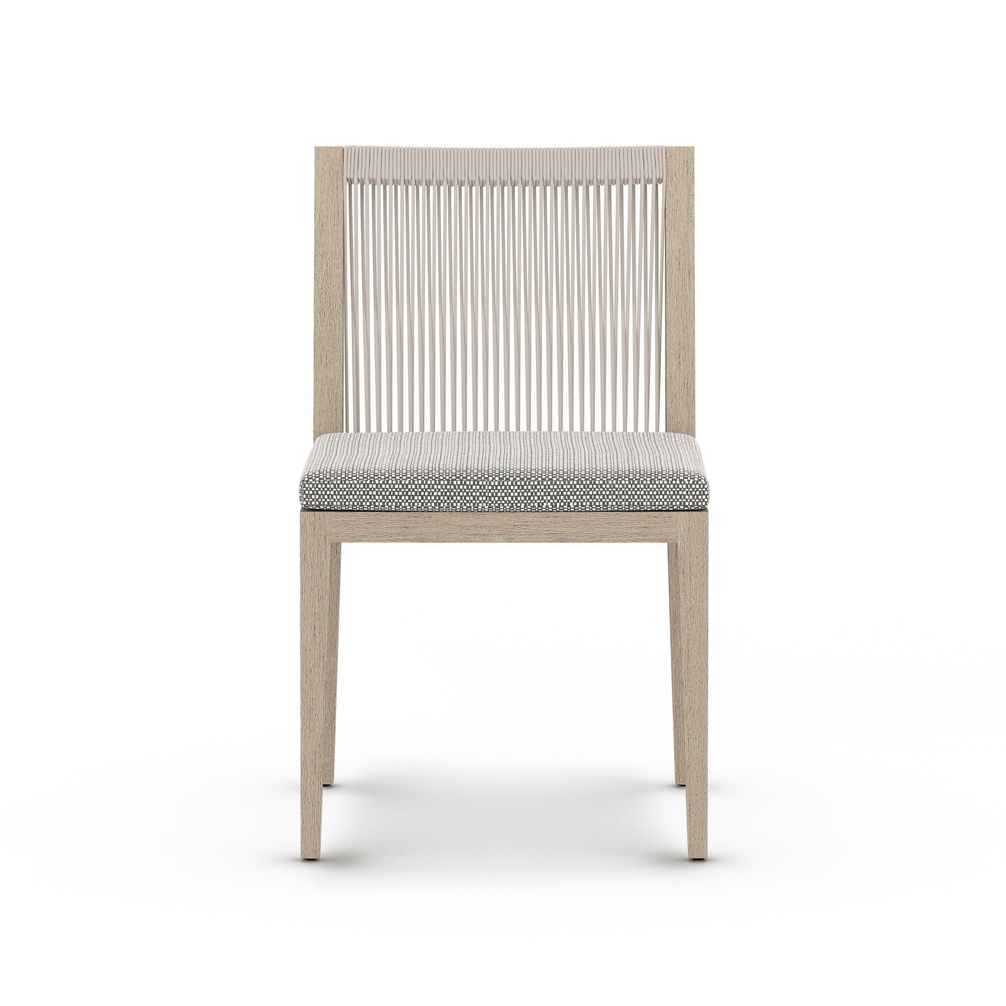 Four Hands Furniture Sherwood Outdoor Dining Chair-Brown/Ash 223161-001