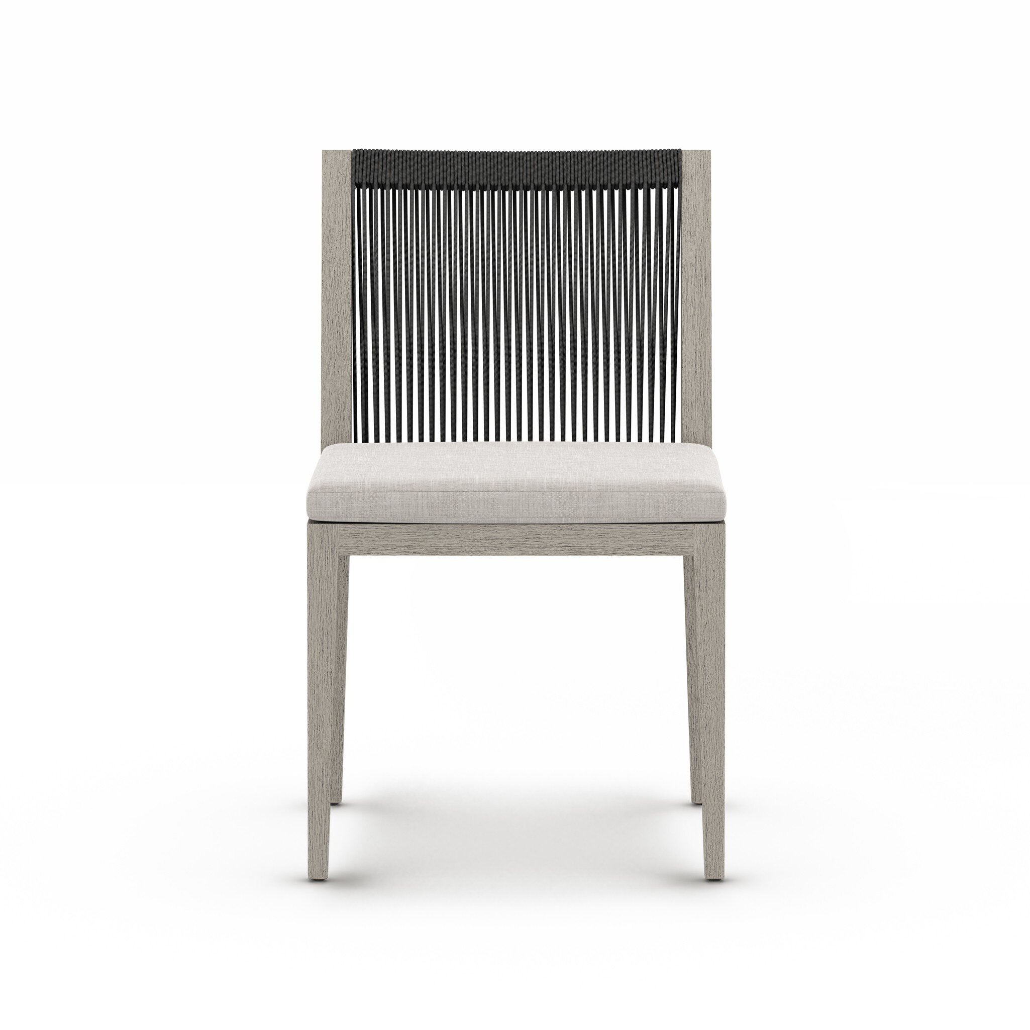 Four Hands Furniture Sherwood Outdoor Dining Chair-Grey/Stone 223161-010