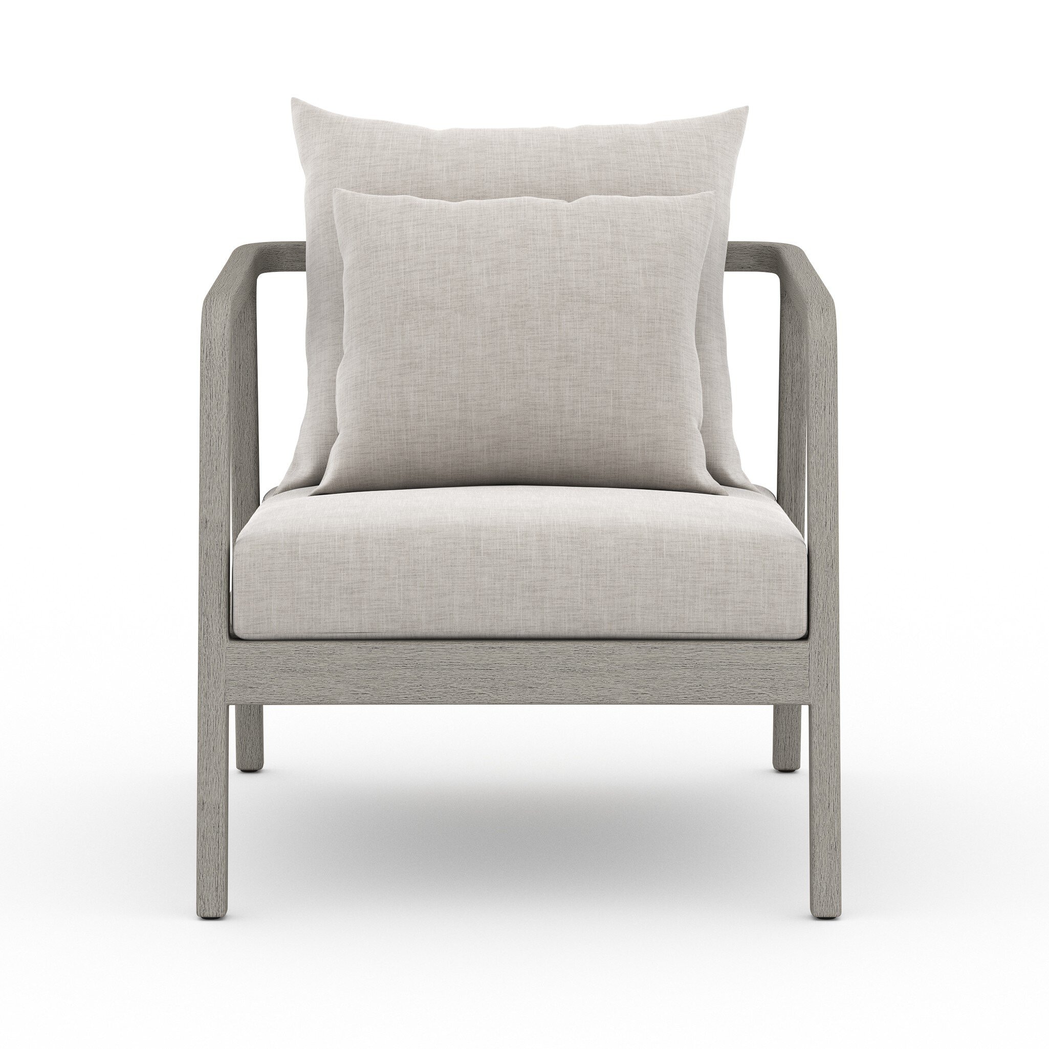 Four Hands Furniture Numa Outdoor Chair-Grey/Stone Grey 223202-004