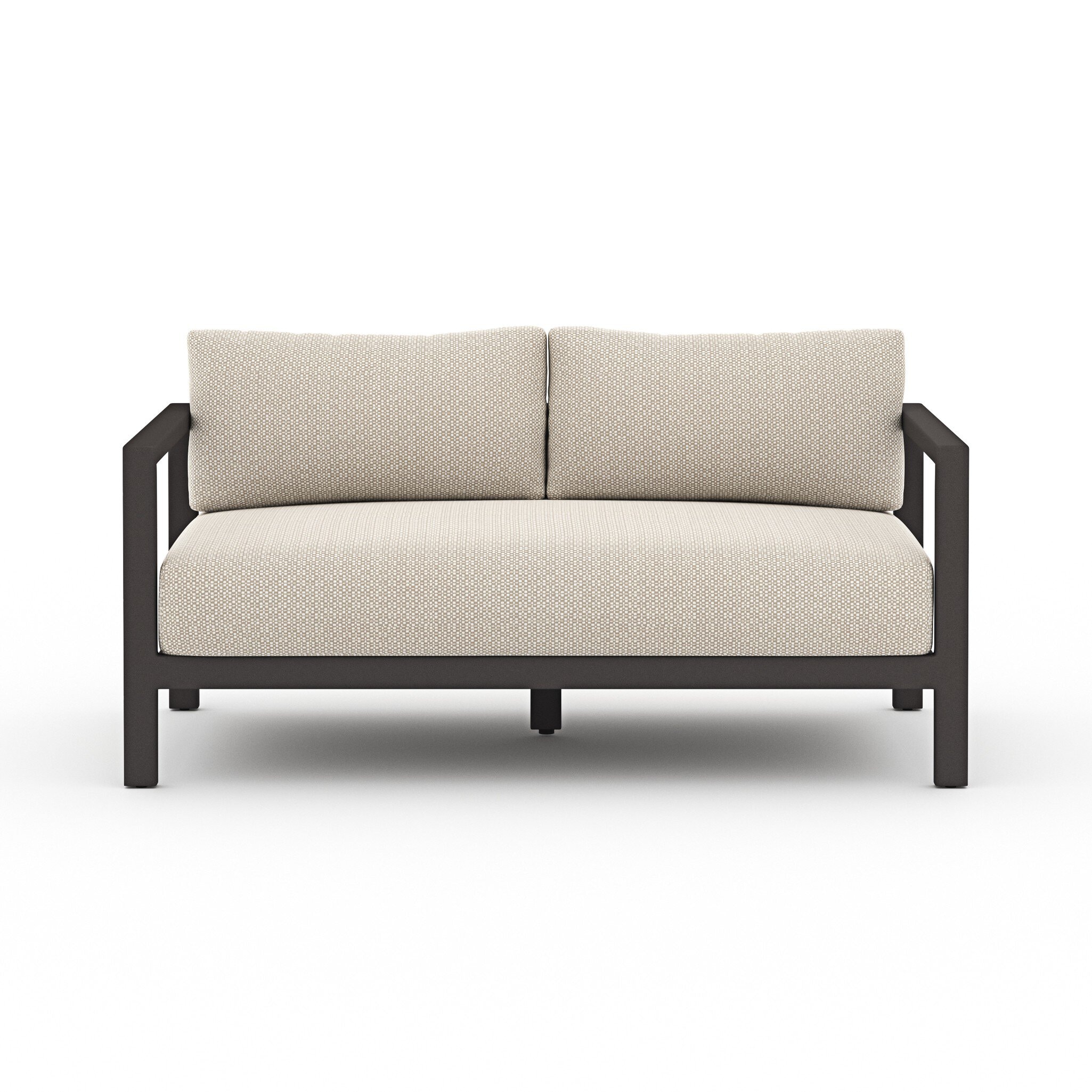 Four Hands Furniture Sonoma Outdoor Sofa-60-Bronze/Faye Sand 223341-007