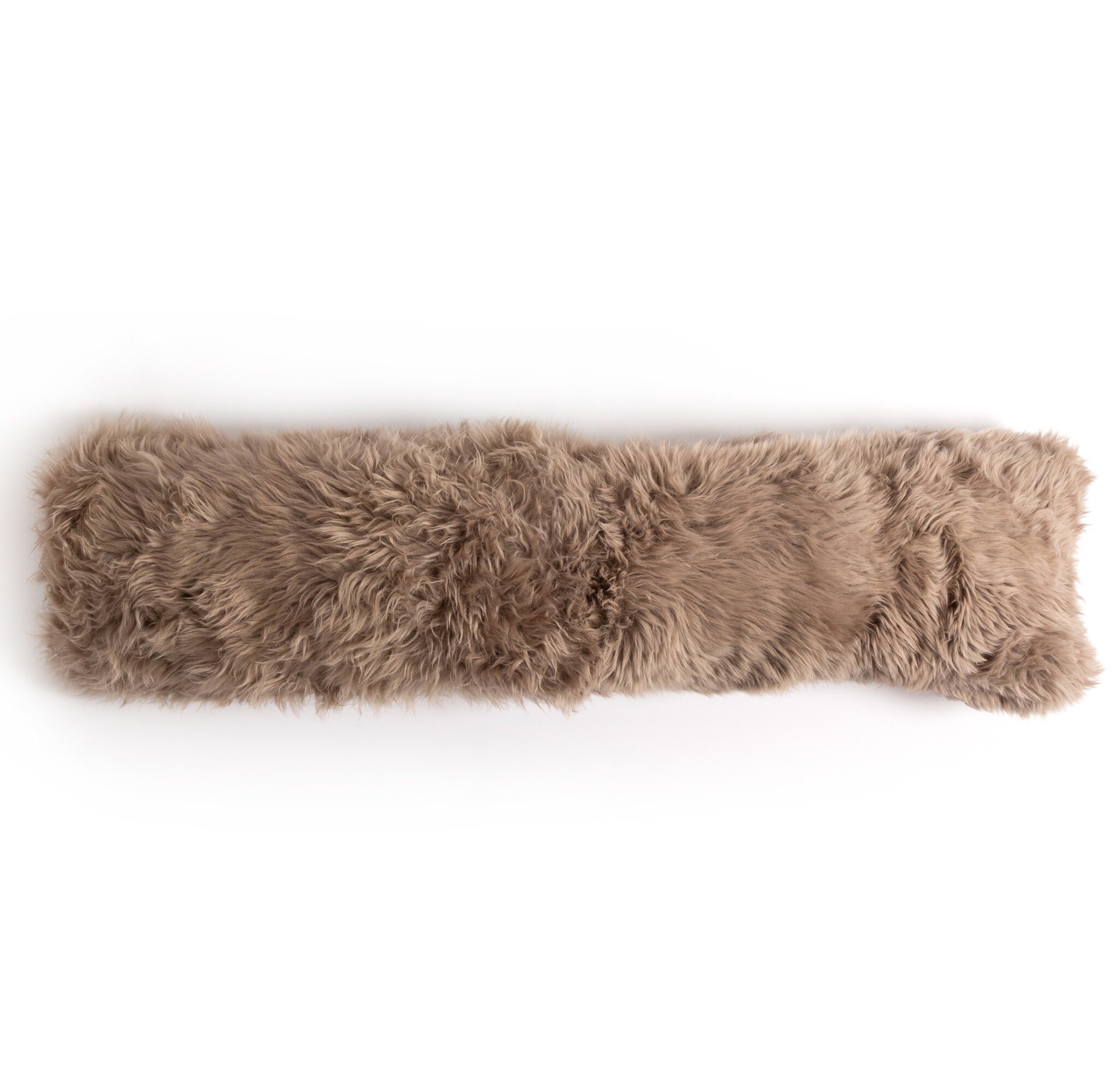 Four Hands Furniture Lalo Lambskin Lumbar Pillow, Single-Taup 223846-004