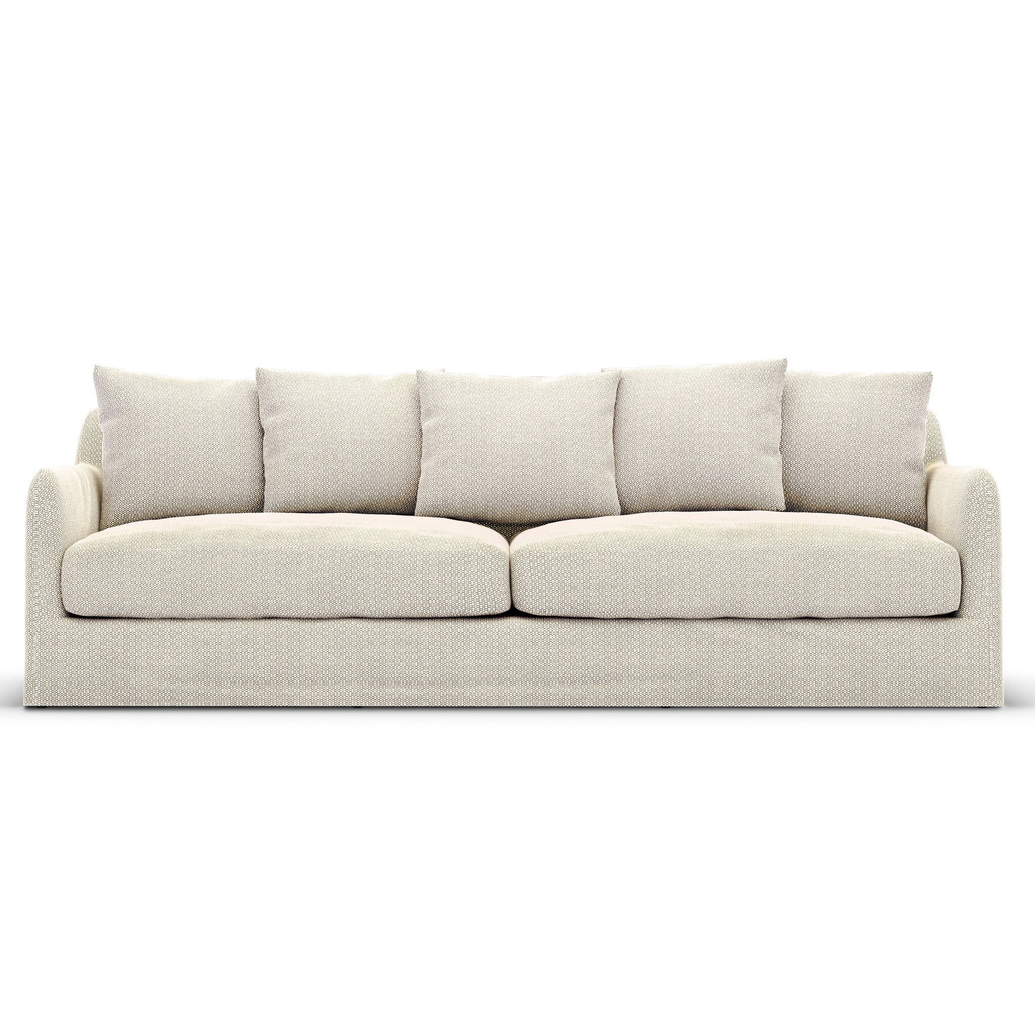 Four Hands Furniture Dade Outdoor Sofa-90-Faye Sand 225073-004