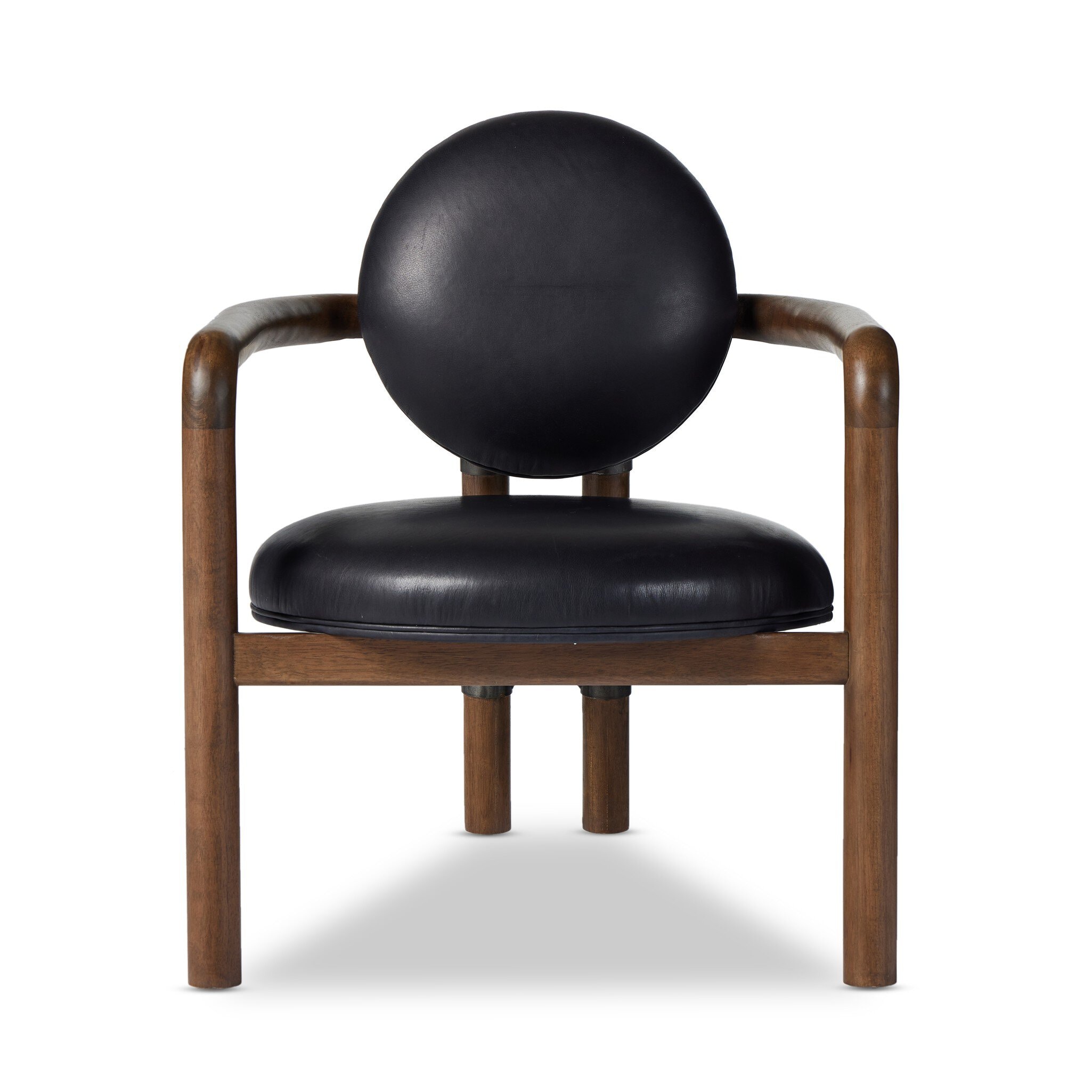 Four Hands Furniture Bria Chair-Heirloom Black 225440-008